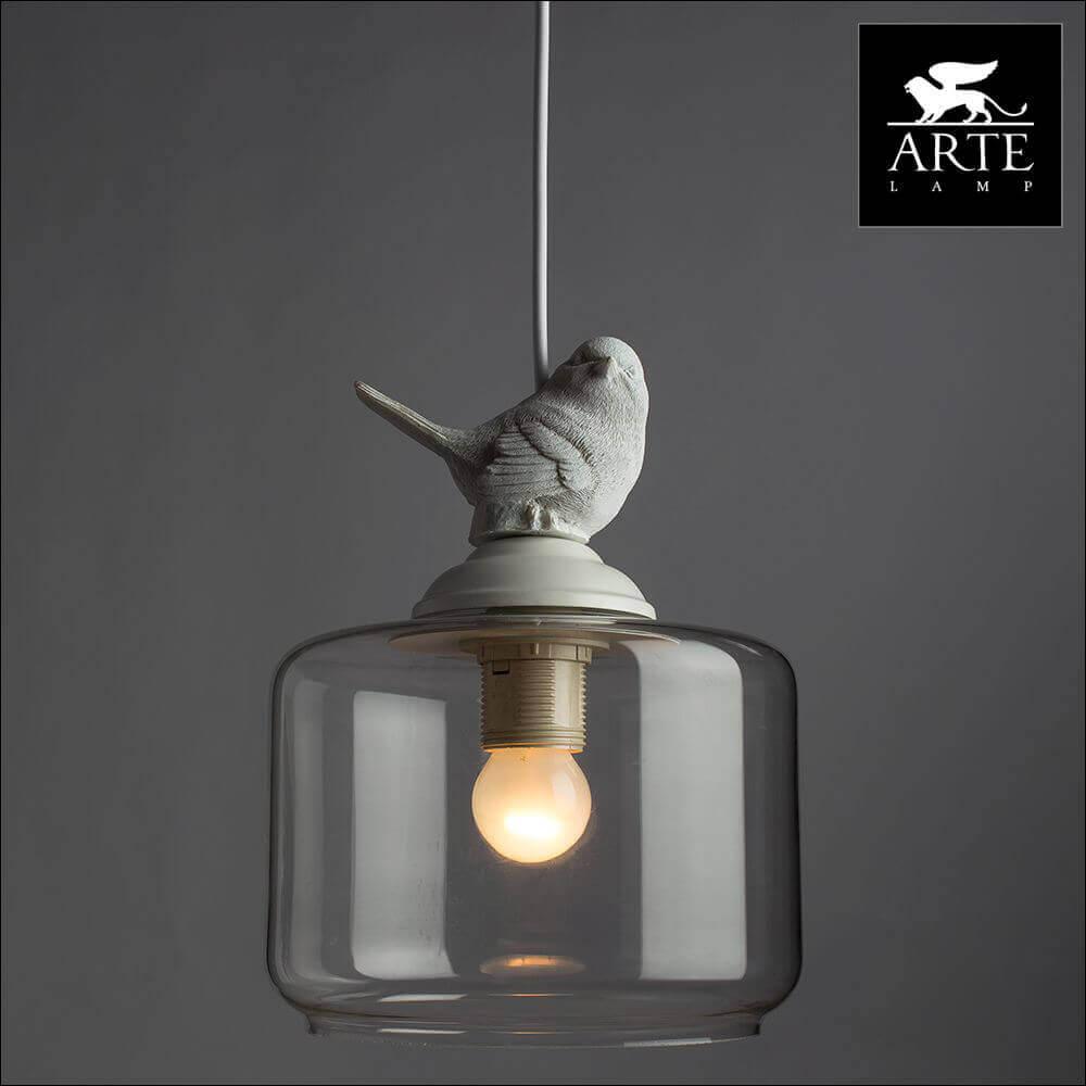 картинка Подвесной светильник Arte Lamp 19 A8029SP-1WH магазин pro-decor.kz являющийся официальным дистрибьютором в Казахстане картинка Подвесной светильник Arte Lamp 19 A8029SP-1WH от магазина pro-decor.kz