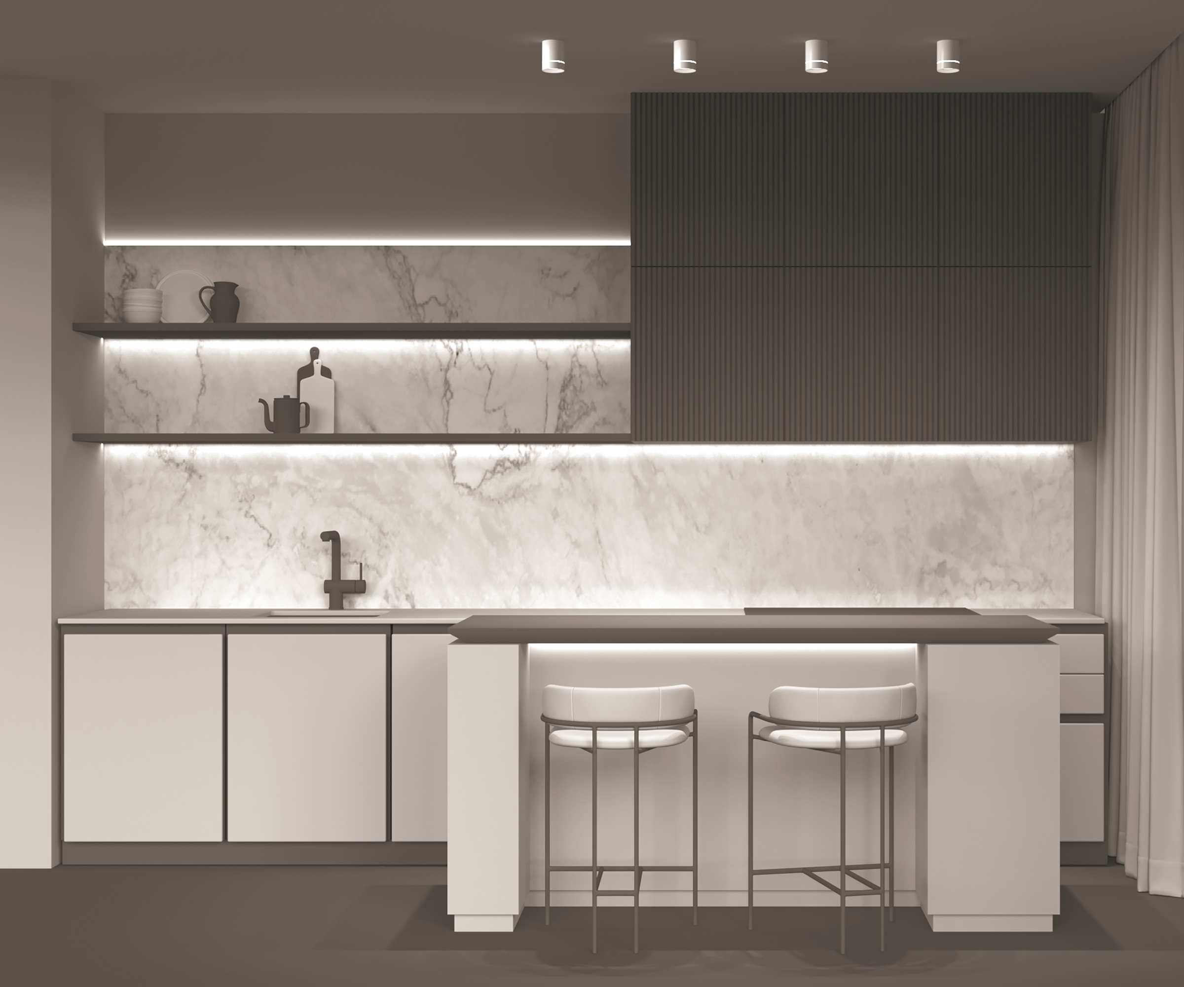 картинка Потолочный светильник Technical C085CL-9W4K-W магазин pro-decor.kz являющийся официальным дистрибьютором в Казахстане картинка Потолочный светильник Technical C085CL-9W4K-W от магазина pro-decor.kz