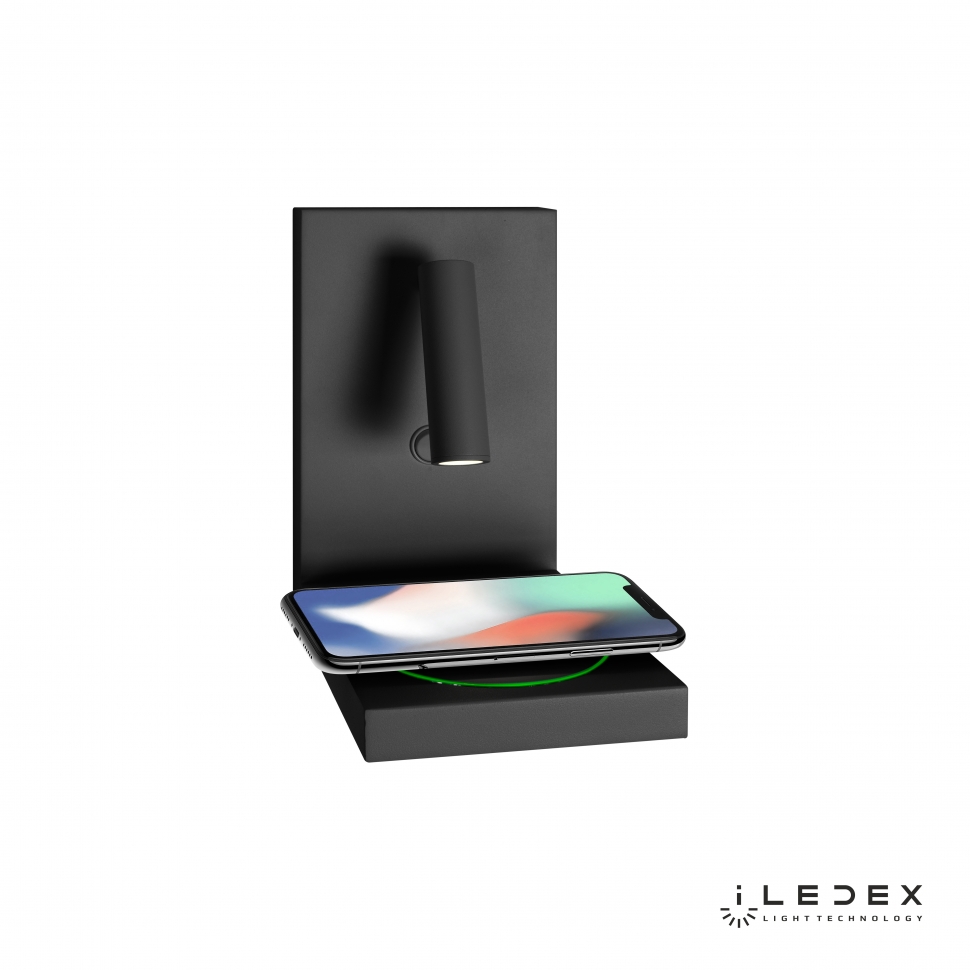 картинка Светодиодный спот iLedex iCharge 1831A BK магазин pro-decor.kz являющийся официальным дистрибьютором в Казахстане картинка Светодиодный спот iLedex iCharge 1831A BK от магазина pro-decor.kz