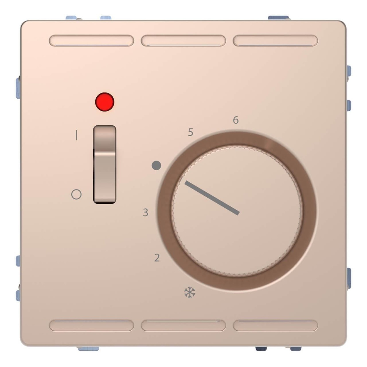 картинка Терморегулятор Schneider Electric Merten D-Life с центральной платой с выключателем 24V MTN5761-6051 от магазина pro-decor.kz