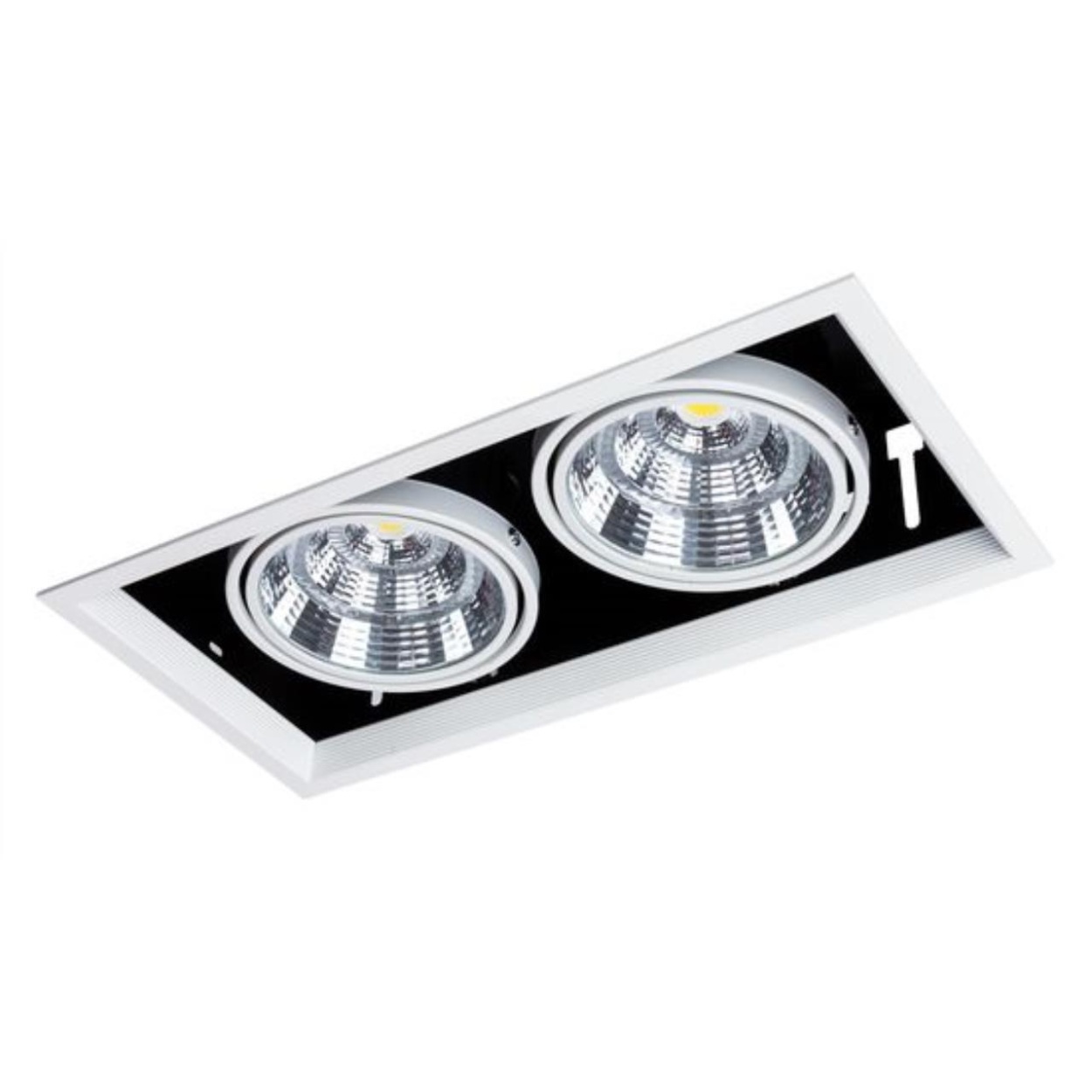 картинка Встраиваемый светодиодный светильник Arte Lamp Merga A8450PL-2WH магазин pro-decor.kz являющийся официальным дистрибьютором в Казахстане картинка Встраиваемый светодиодный светильник Arte Lamp Merga A8450PL-2WH от магазина pro-decor.kz