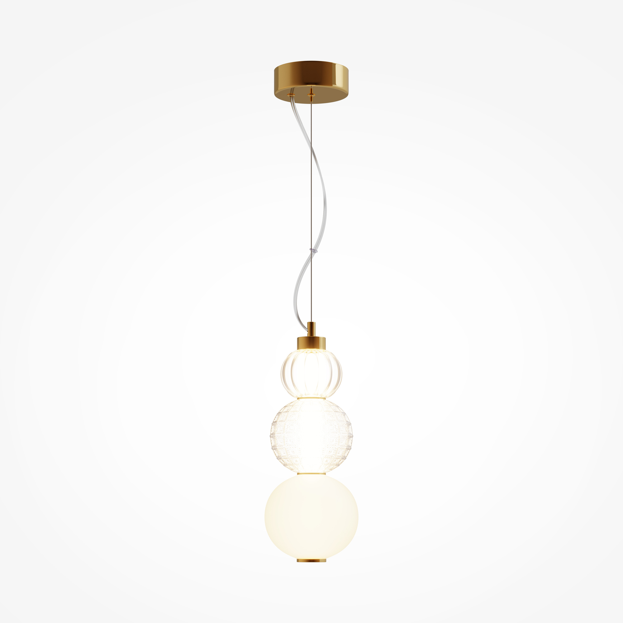 картинка Подвесной светодиодный светильник Maytoni Collar P069PL-L16CH3K от магазина pro-decor.kz