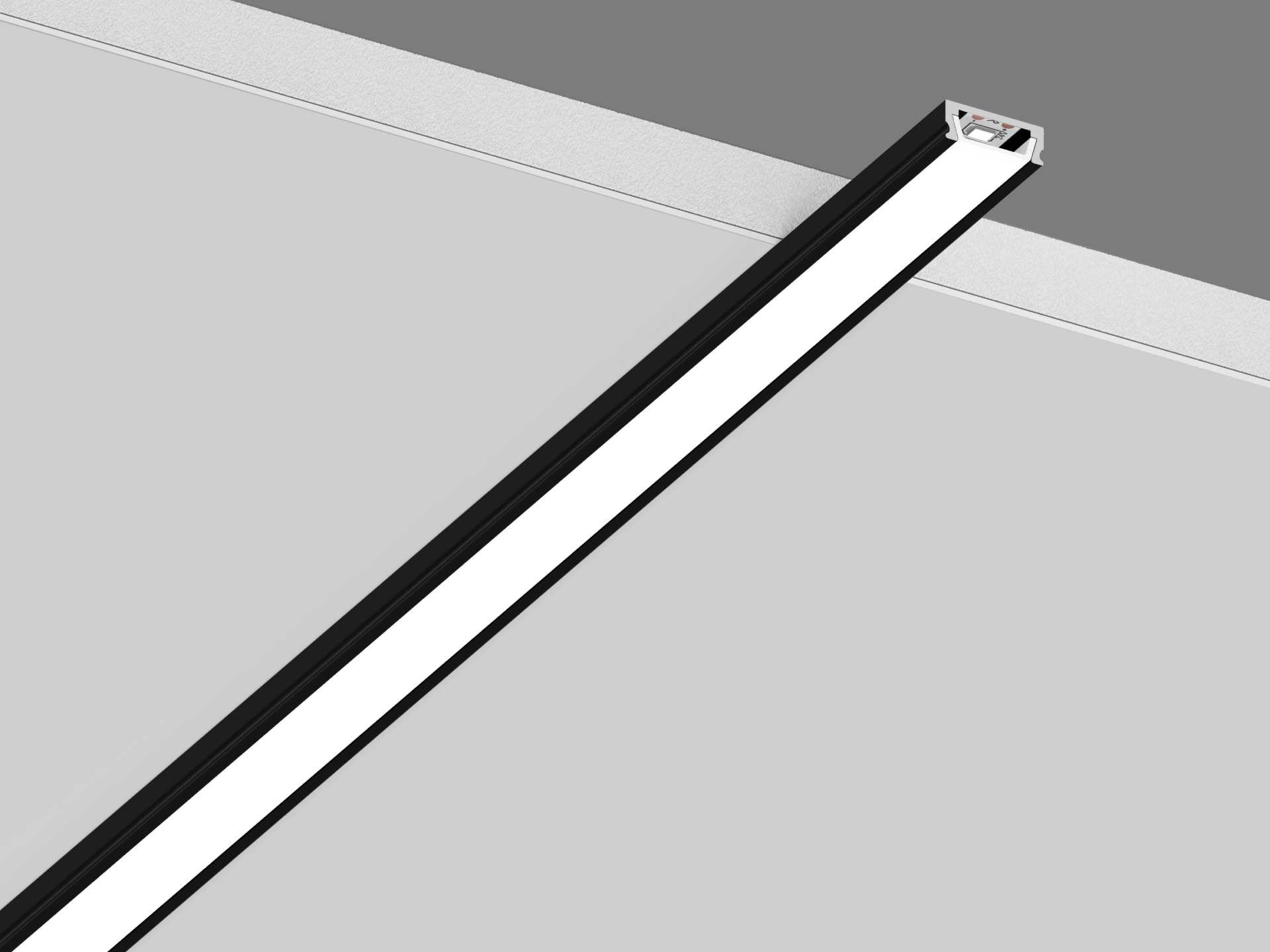 картинка SF-1506-BL  Профиль алюминиевый SWG SF-1506-BL от магазина pro-decor.kz