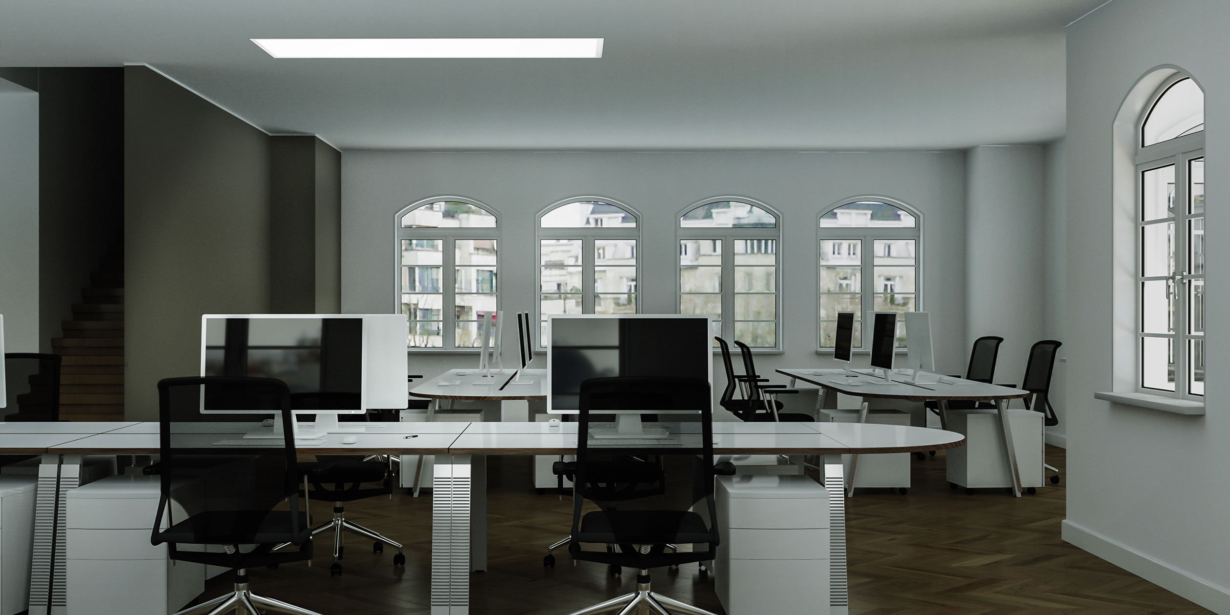 картинка Потолочный светодиодный светильник Eglo Salobrena 1 96151 от магазина pro-decor.kz