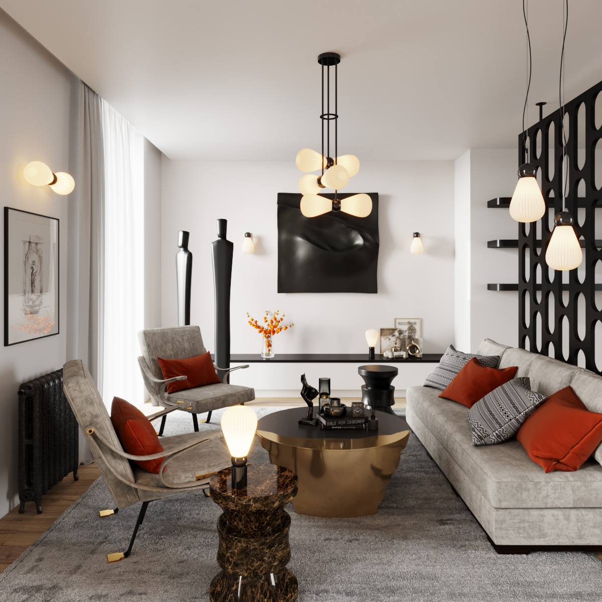 картинка 5418/2 Odeon Light Подвесной светильник ELICA от магазина pro-decor.kz