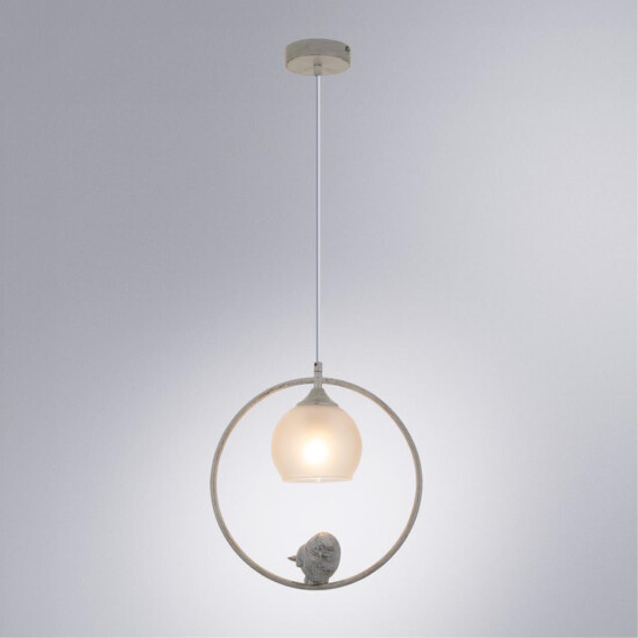 картинка Подвесной светильник Arte Lamp Gemelli A2150SP-1WG от магазина pro-decor.kz