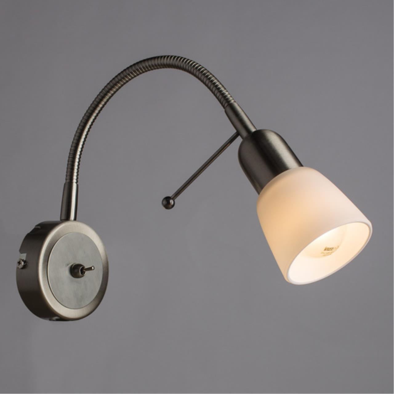 картинка Спот Arte Lamp Lettura A7009AP-1SS от магазина pro-decor.kz