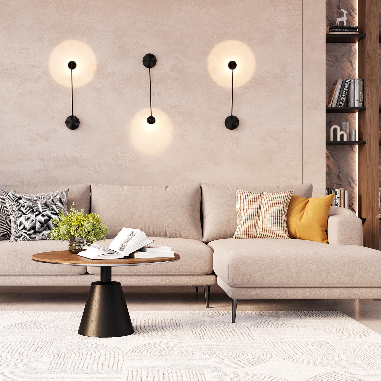 картинка Настенный светильник Crystal Lux ALTO 1072/405 от магазина pro-decor.kz