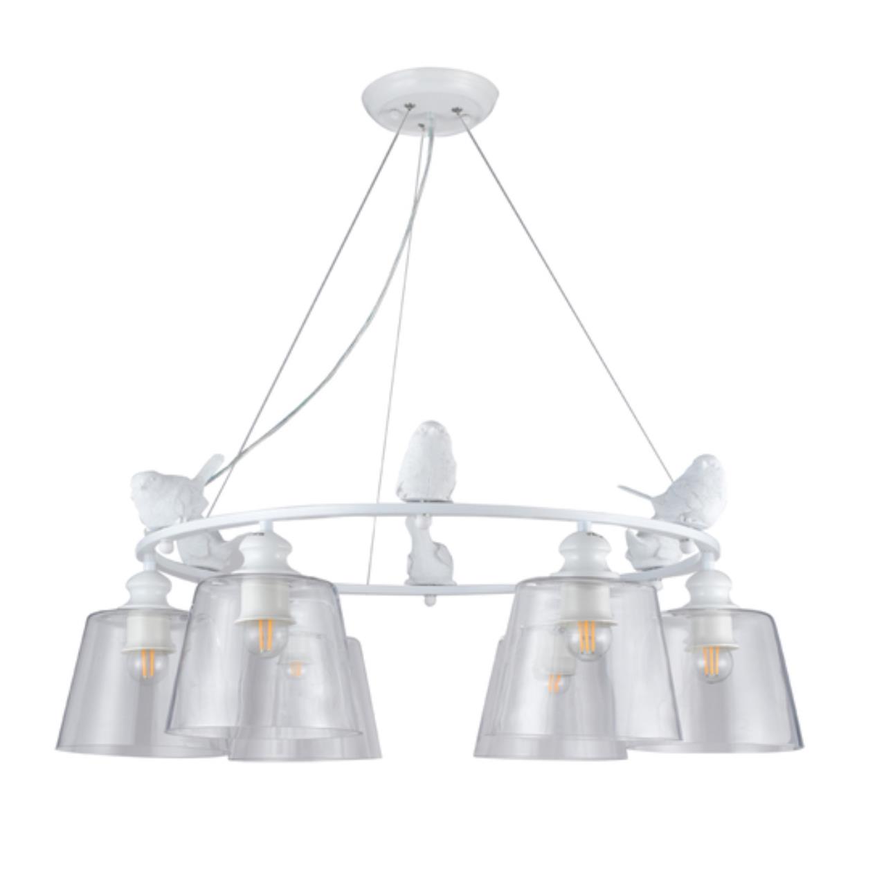 картинка Подвесная люстра Arte Lamp Passero A4289LM-6WH от магазина pro-decor.kz