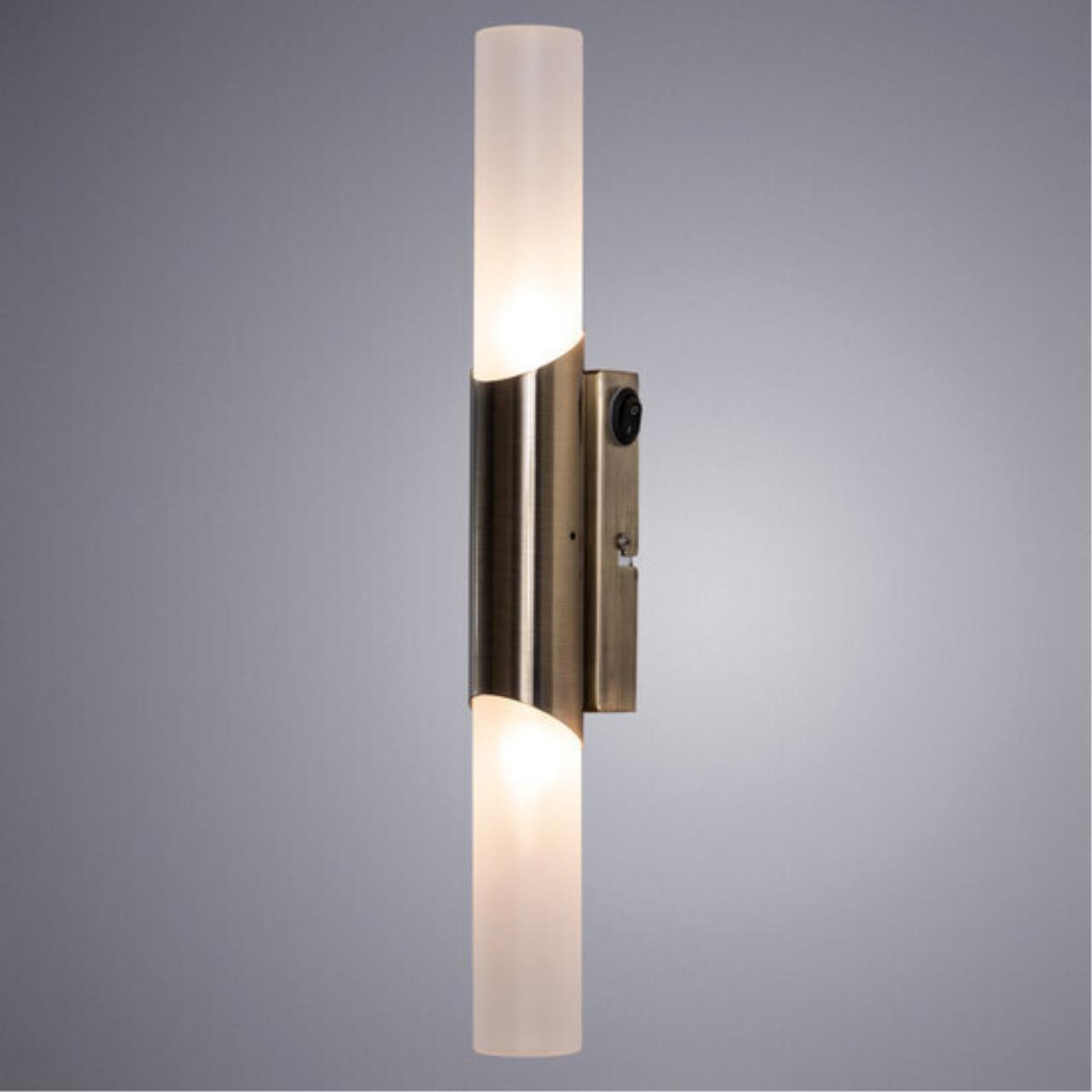 картинка Подсветка для зеркал Arte Lamp Aqua-Bastone A2470AP-2AB от магазина pro-decor.kz