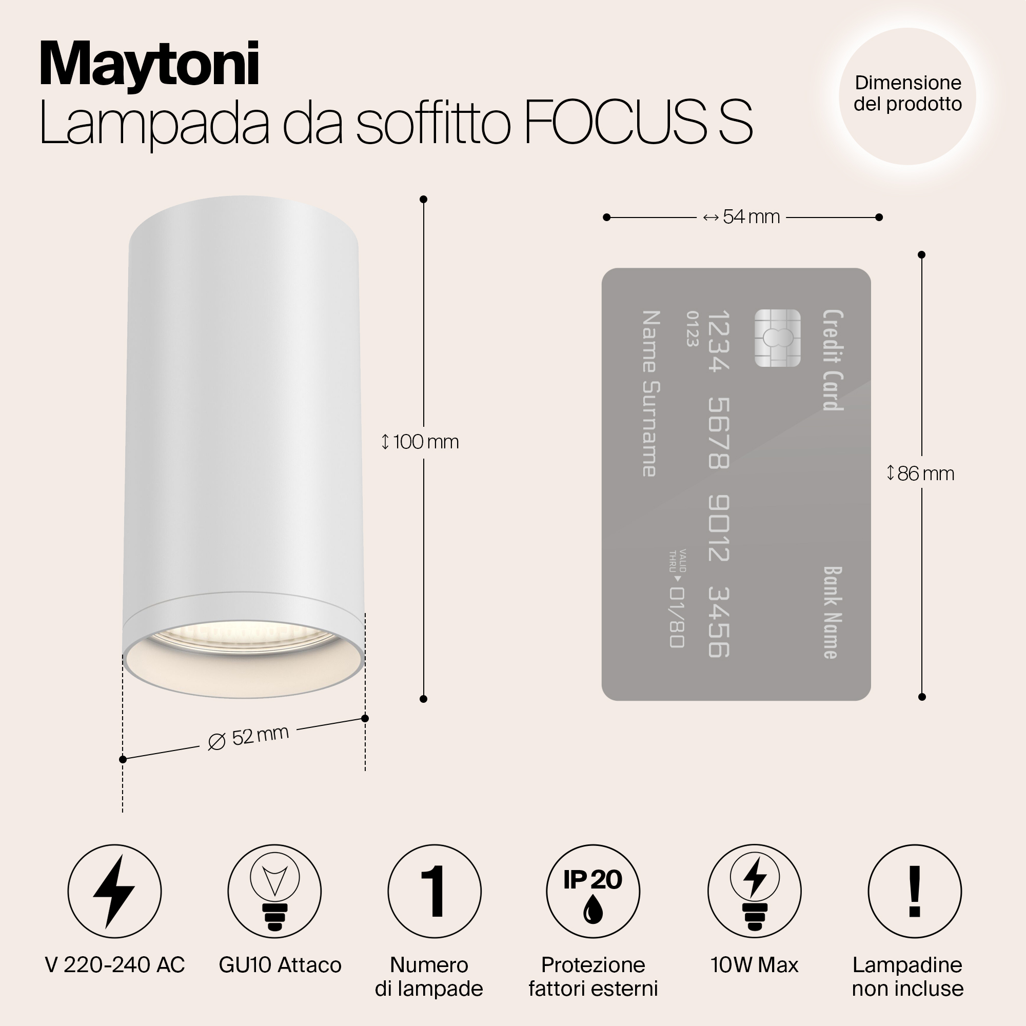 картинка Потолочный светильник Maytoni Focus S C052CL-01W магазин pro-decor.kz являющийся официальным дистрибьютором в Казахстане картинка Потолочный светильник Maytoni Focus S C052CL-01W от магазина pro-decor.kz