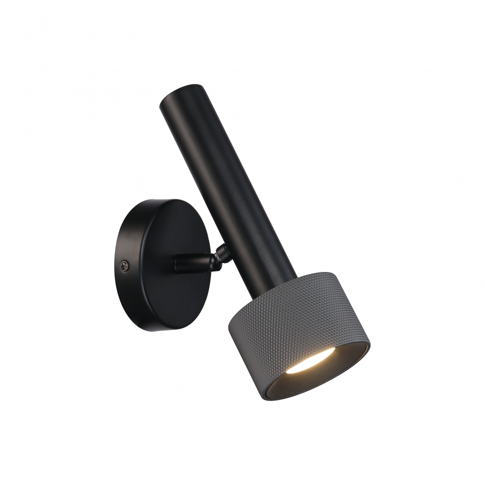 картинка Светильник настенный iLedex Delta iLedex 2360-1 BK+GRP от магазина pro-decor.kz