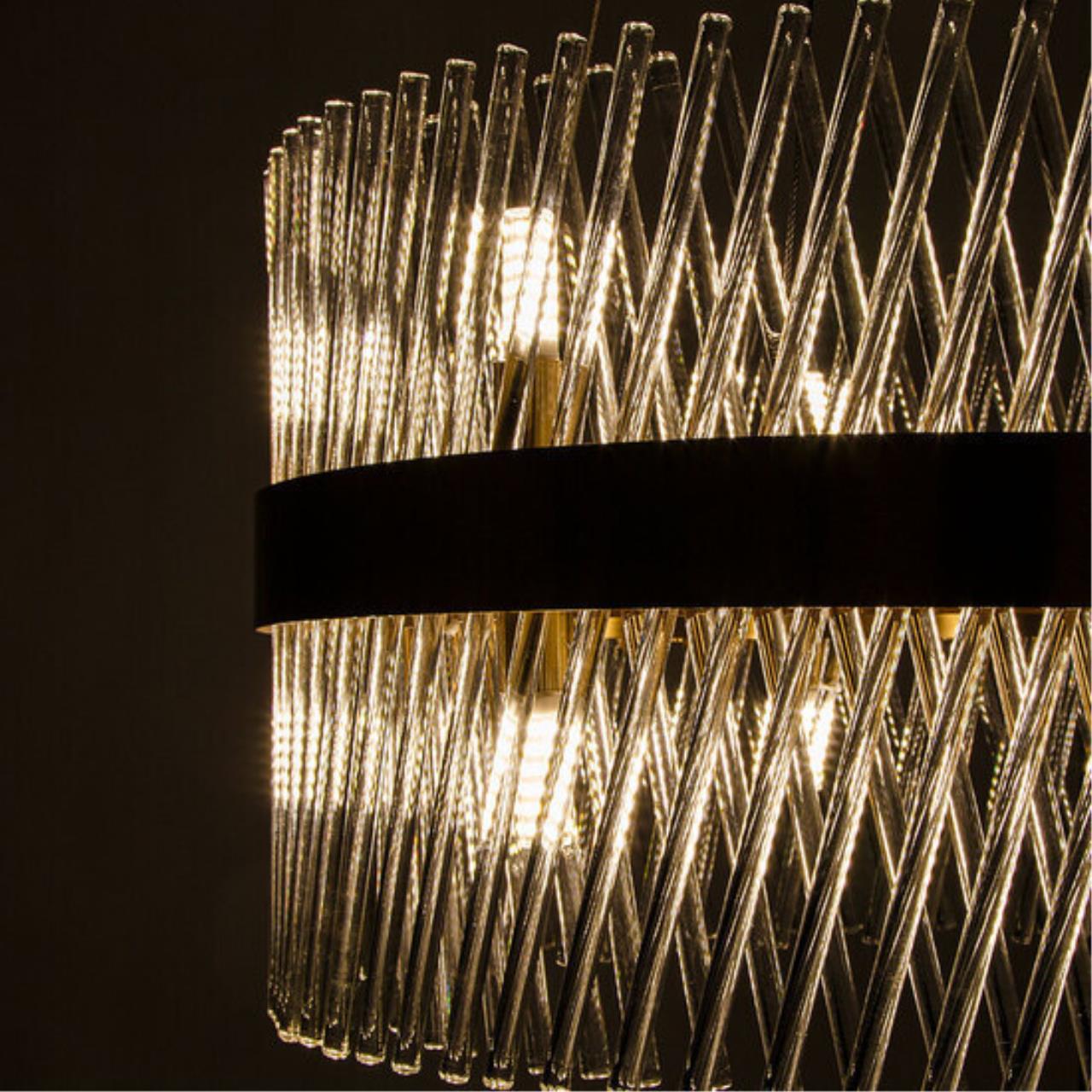 картинка Подвесная люстра Arte Lamp ACAPULCO A1073LM-12PB от магазина pro-decor.kz