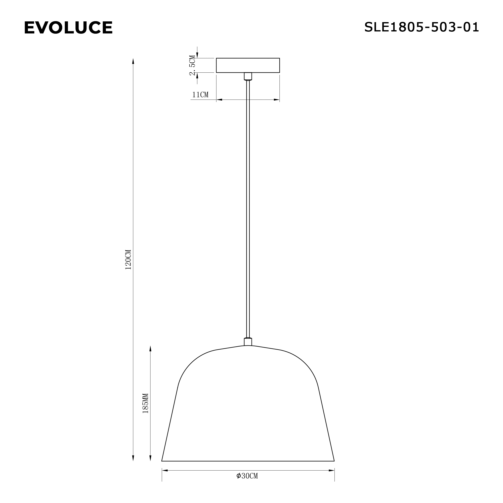 картинка Evoluce SLE1805-503-01 Светильник подвесной Blank магазин pro-decor.kz являющийся официальным дистрибьютором в Казахстане картинка Evoluce SLE1805-503-01 Светильник подвесной Blank от магазина pro-decor.kz