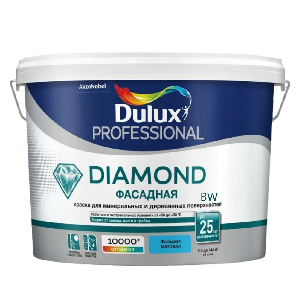 Купить Краска Dulux TRADE Фасадная гладкая bs BW 10 Краска Dulux TRADE Фасадная гладкая bs BW 10
