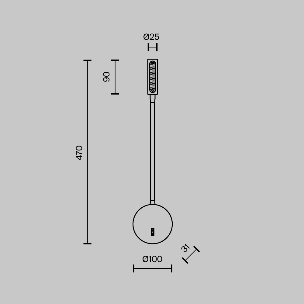 картинка Бра Maytoni Stem C035WL-L3B3K от магазина pro-decor.kz