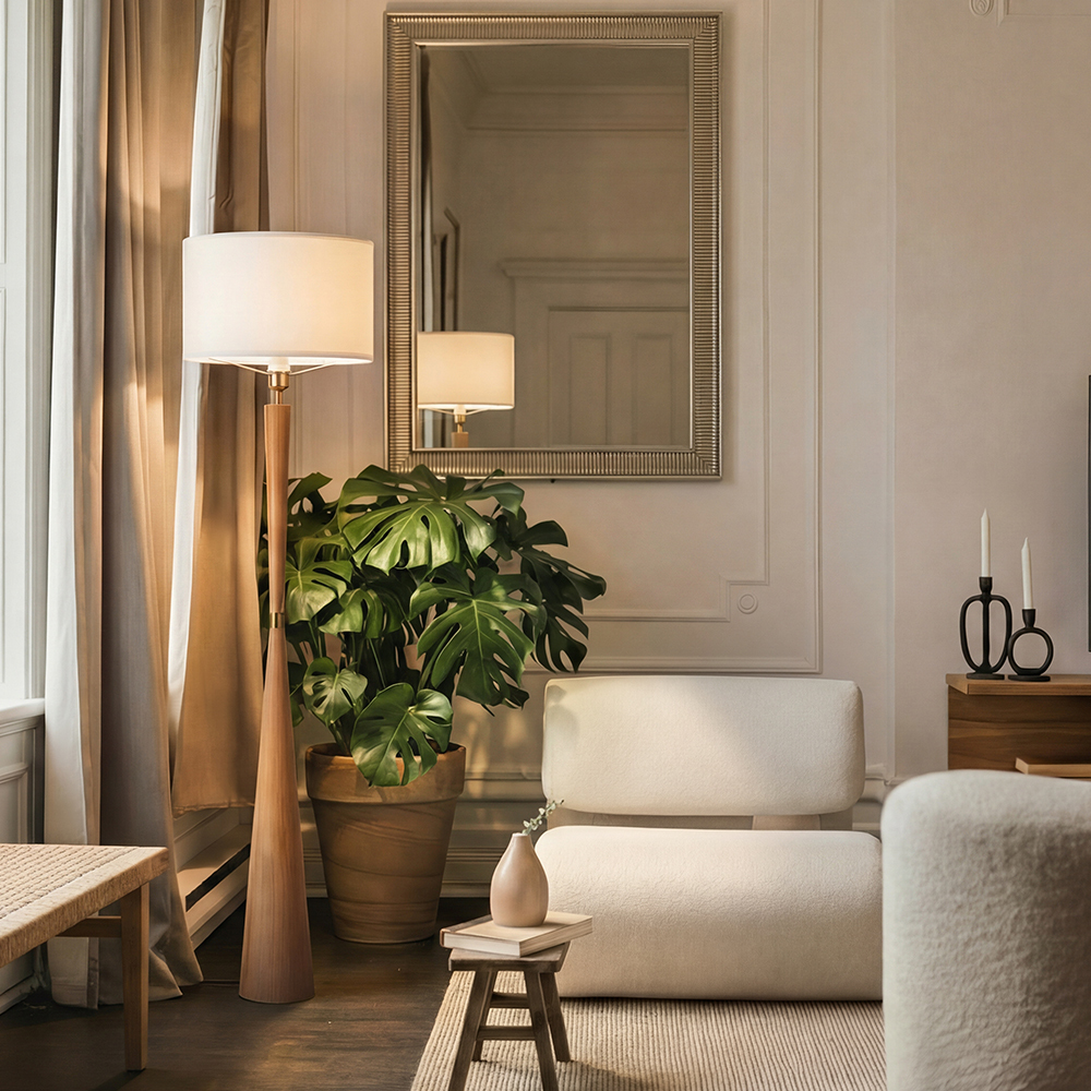 картинка Напольный светильник (торшер) Freya FR5626FL-01T Swan от магазина pro-decor.kz