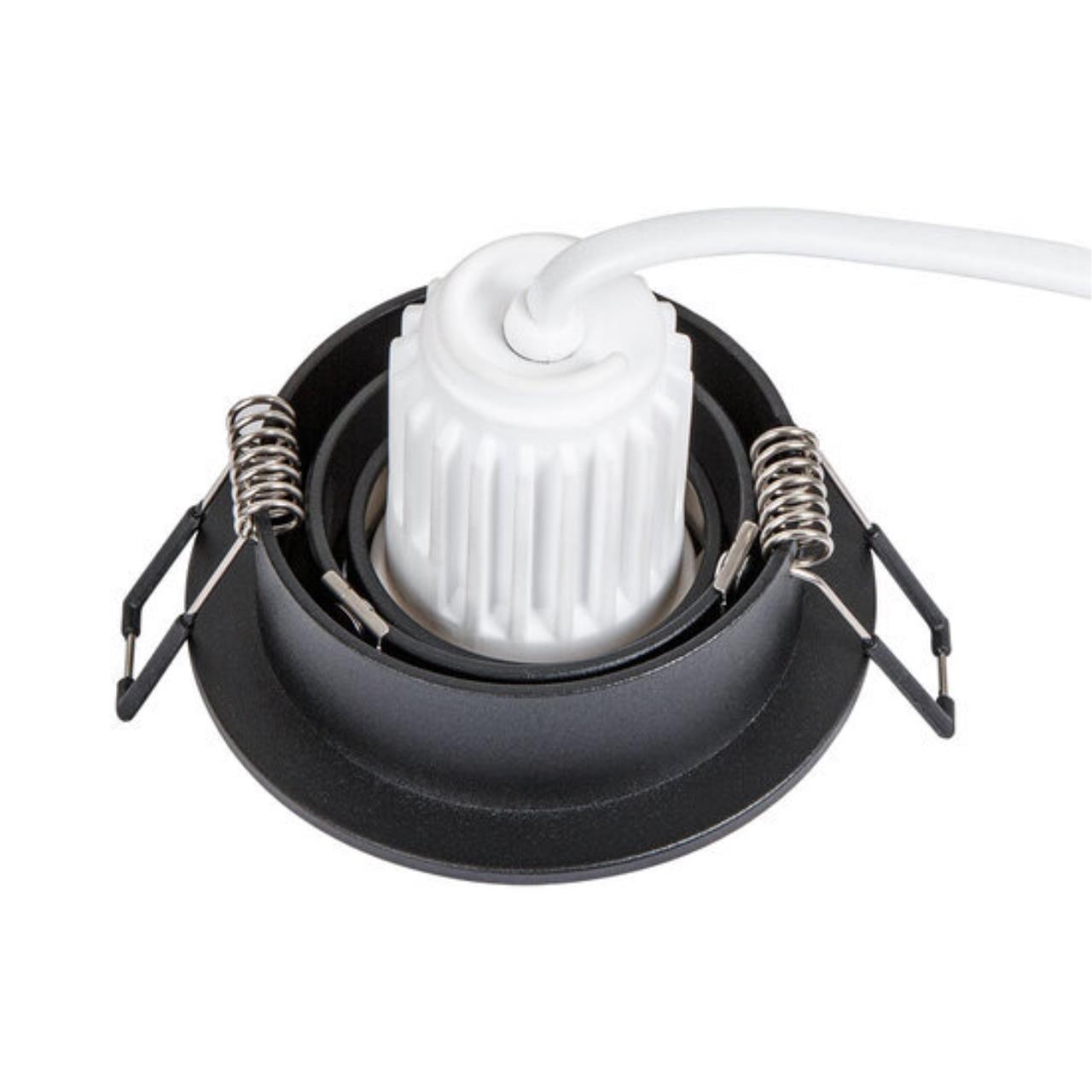 картинка Точечный встраиваемый светильник Arte Lamp TARF MINI A2067PL-1BK от магазина pro-decor.kz