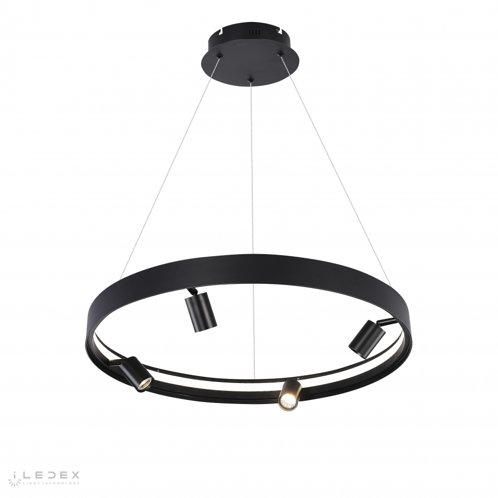 картинка Светильник подвесной iLedex Vision iLedex 2060-D600 BK магазин pro-decor.kz являющийся официальным дистрибьютором в Казахстане картинка Светильник подвесной iLedex Vision iLedex 2060-D600 BK от магазина pro-decor.kz