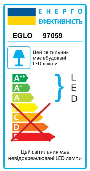 картинка Подсветка для зеркал Eglo Pandella 2 97059 от магазина pro-decor.kz