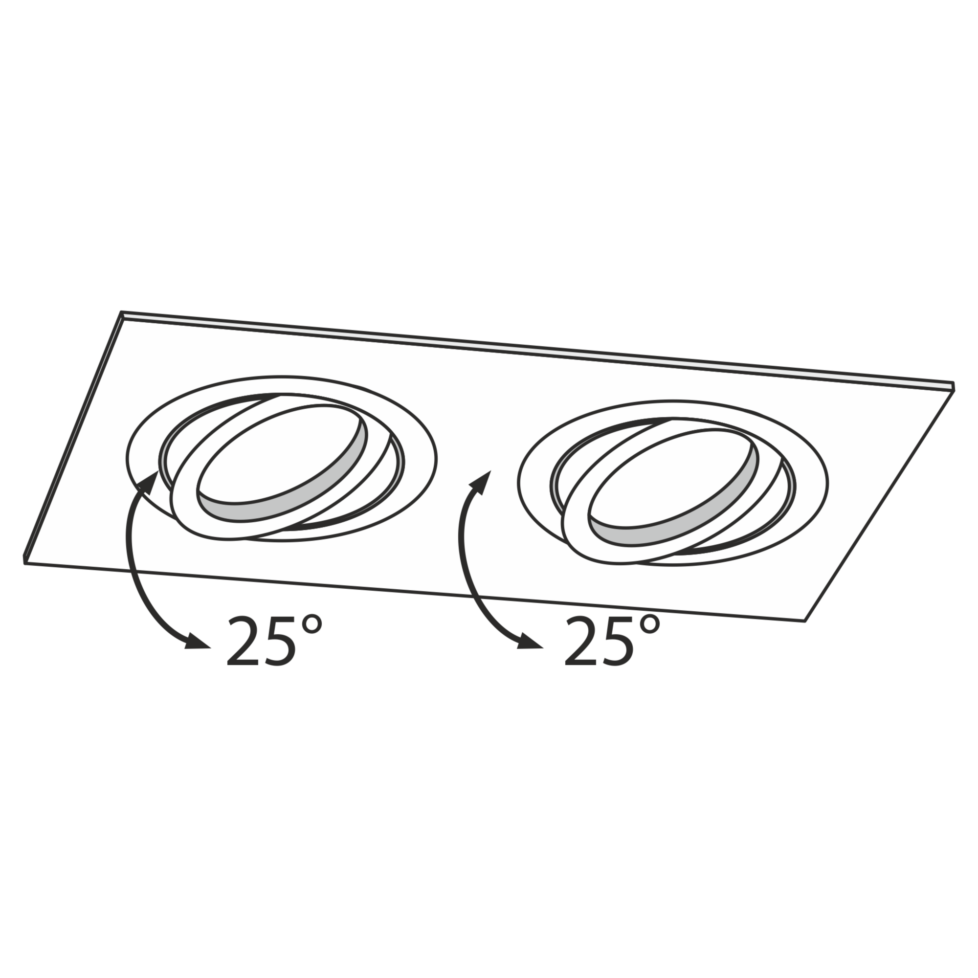 картинка Встраиваемый светильник Maytoni Atom DL024-2-02W от магазина pro-decor.kz