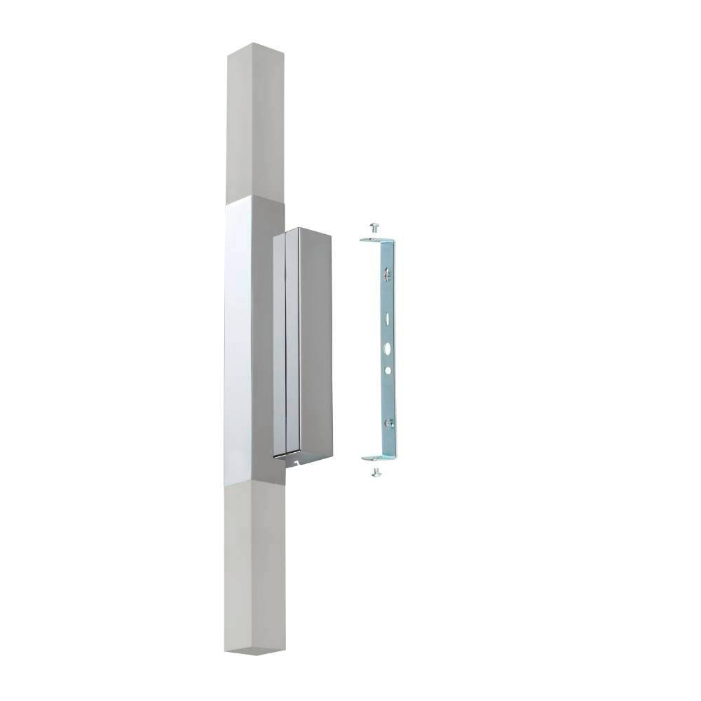 картинка 900618 Подсветка для зеркала ALCUDIA, LED 2X5,5W, IP44, L420, H30, A60, алюминий, сталь, хромированная от магазина pro-decor.kz