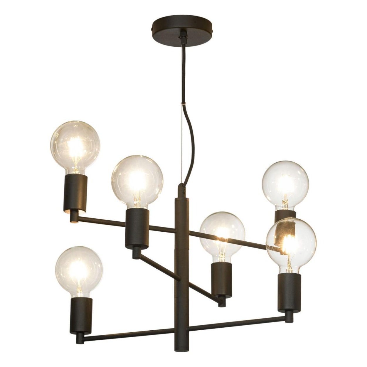 картинка Люстра подвесная Lussole LSP-8156-CL от магазина pro-decor.kz