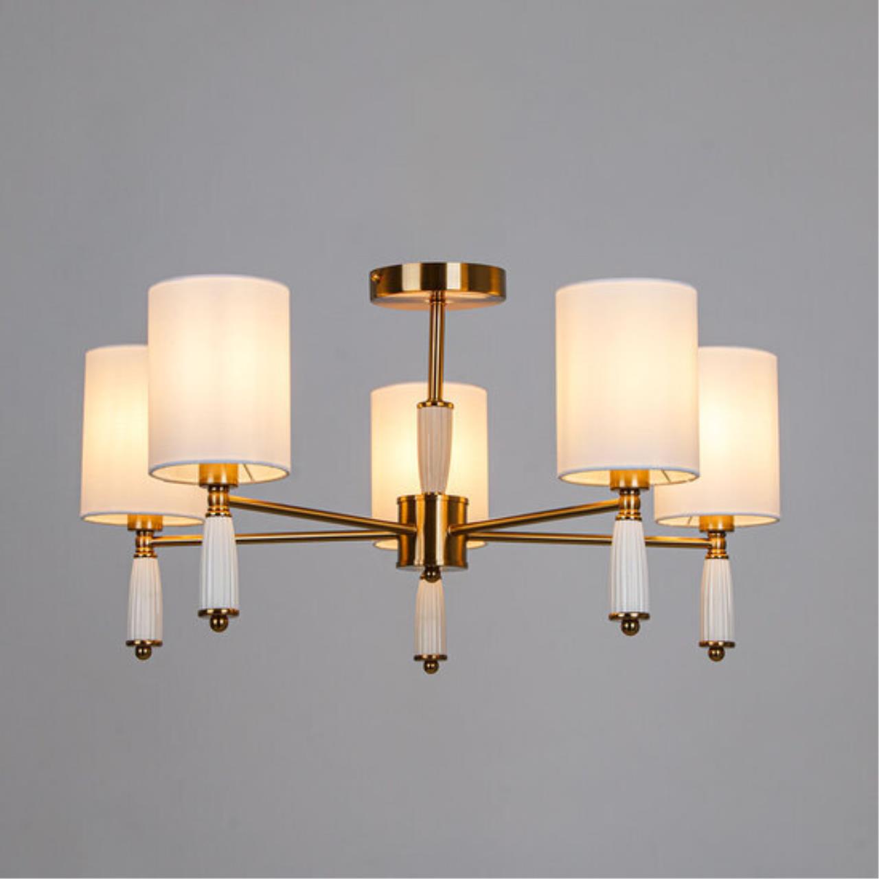 картинка Люстра на штанге Arte Lamp WAVERLEY A4102PL-5PB от магазина pro-decor.kz