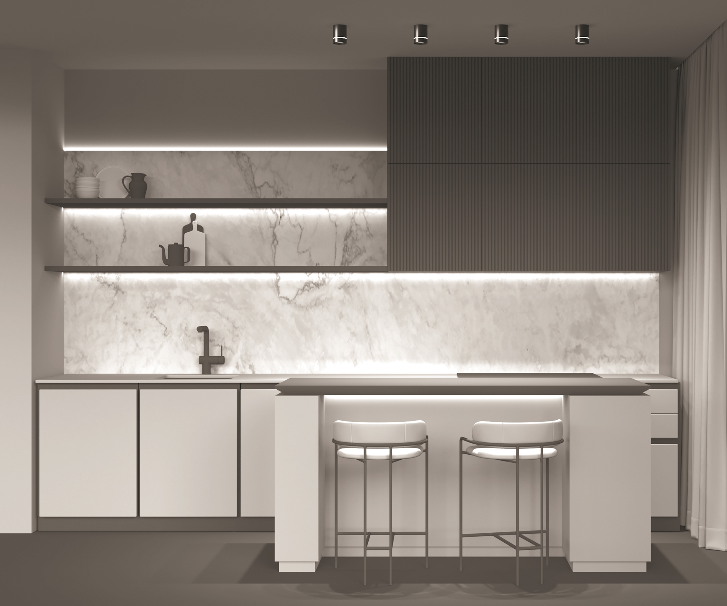 картинка Потолочный светильник Technical C085CL-9W3K-B магазин pro-decor.kz являющийся официальным дистрибьютором в Казахстане картинка Потолочный светильник Technical C085CL-9W3K-B от магазина pro-decor.kz