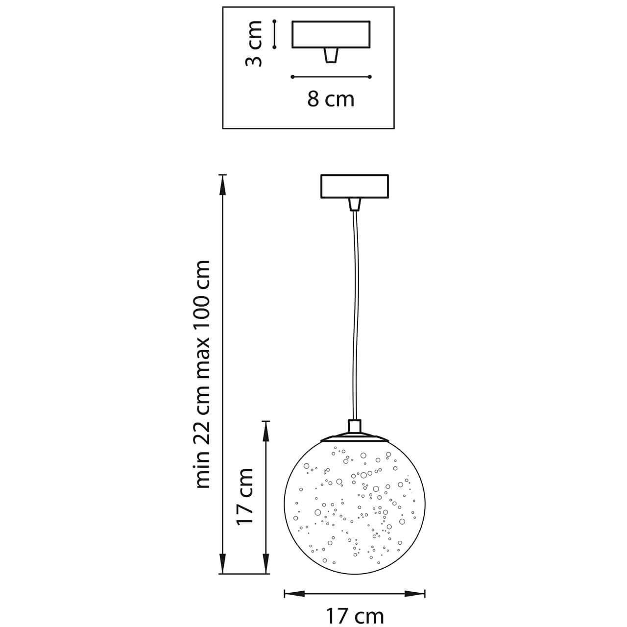 картинка Подвесной светильник Lightstar Dissimo 803113 от магазина pro-decor.kz