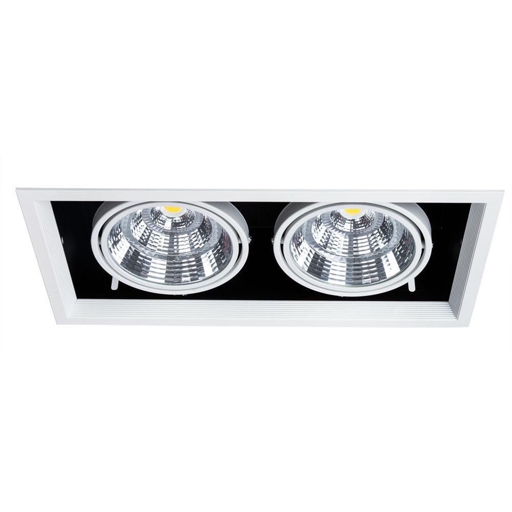 картинка Встраиваемый светодиодный светильник Arte Lamp Merga A8450PL-2WH магазин pro-decor.kz являющийся официальным дистрибьютором в Казахстане картинка Встраиваемый светодиодный светильник Arte Lamp Merga A8450PL-2WH от магазина pro-decor.kz
