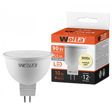 картинка Лампа LED WOLTA 25YMR16-220-10GU5.3 от магазина pro-decor.kz