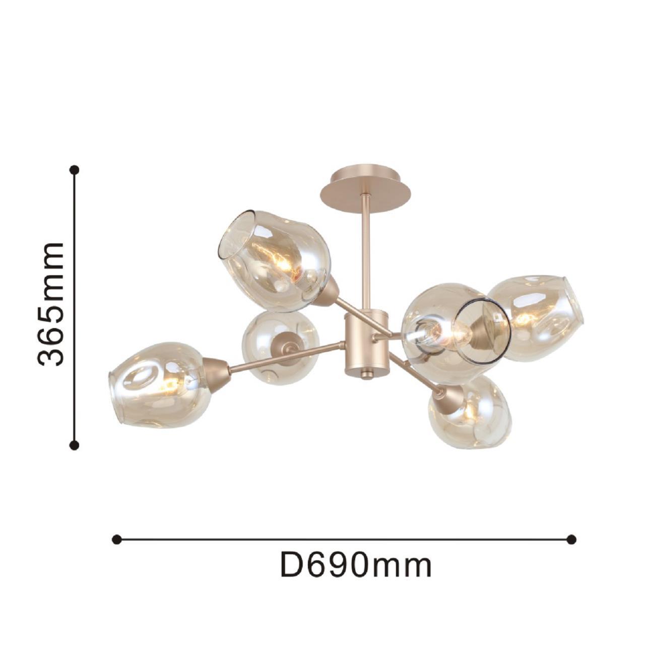 картинка Потолочная люстра F-Promo Tilda 2658-6U от магазина pro-decor.kz