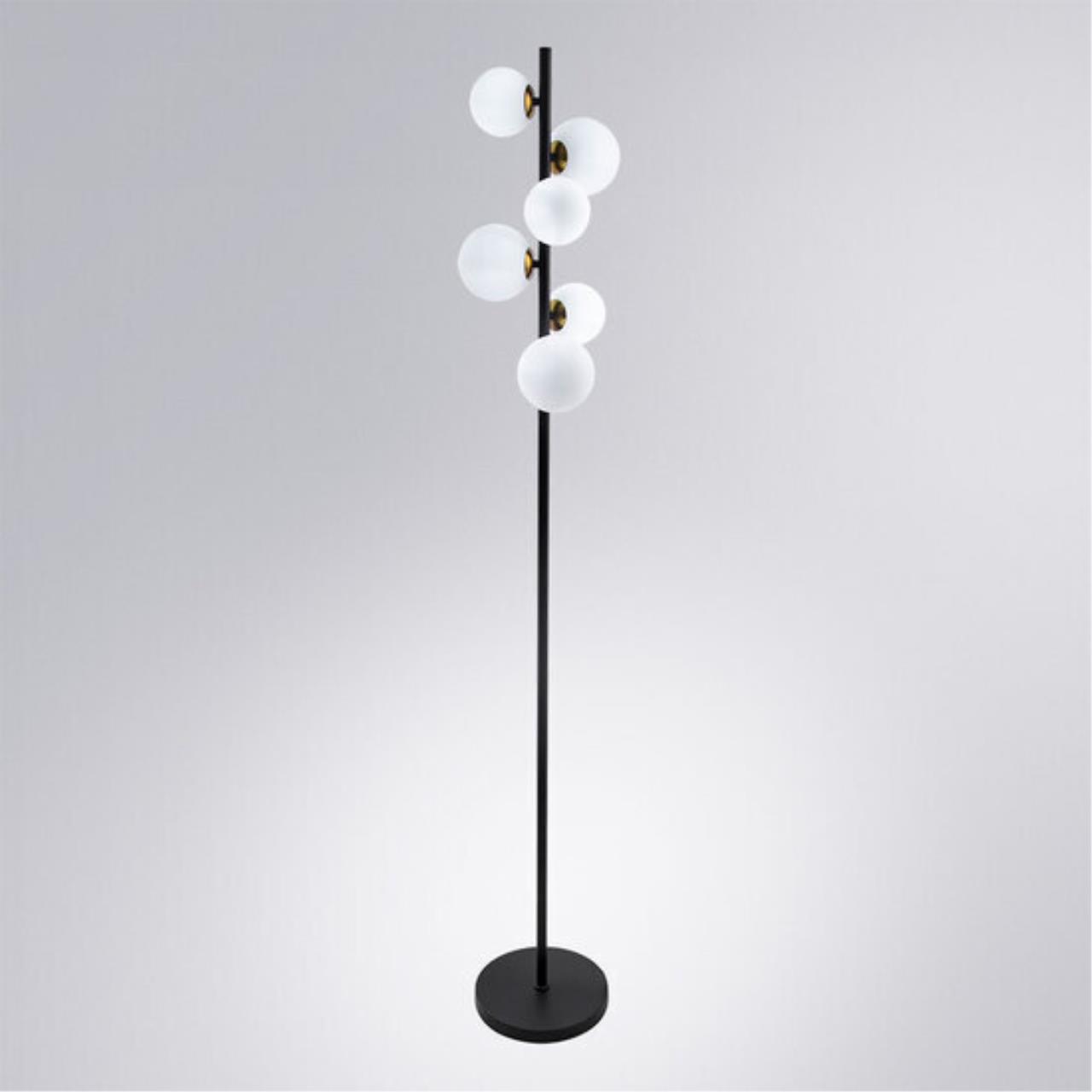 картинка Торшер Arte Lamp GEMINI A2243PN-6BK от магазина pro-decor.kz