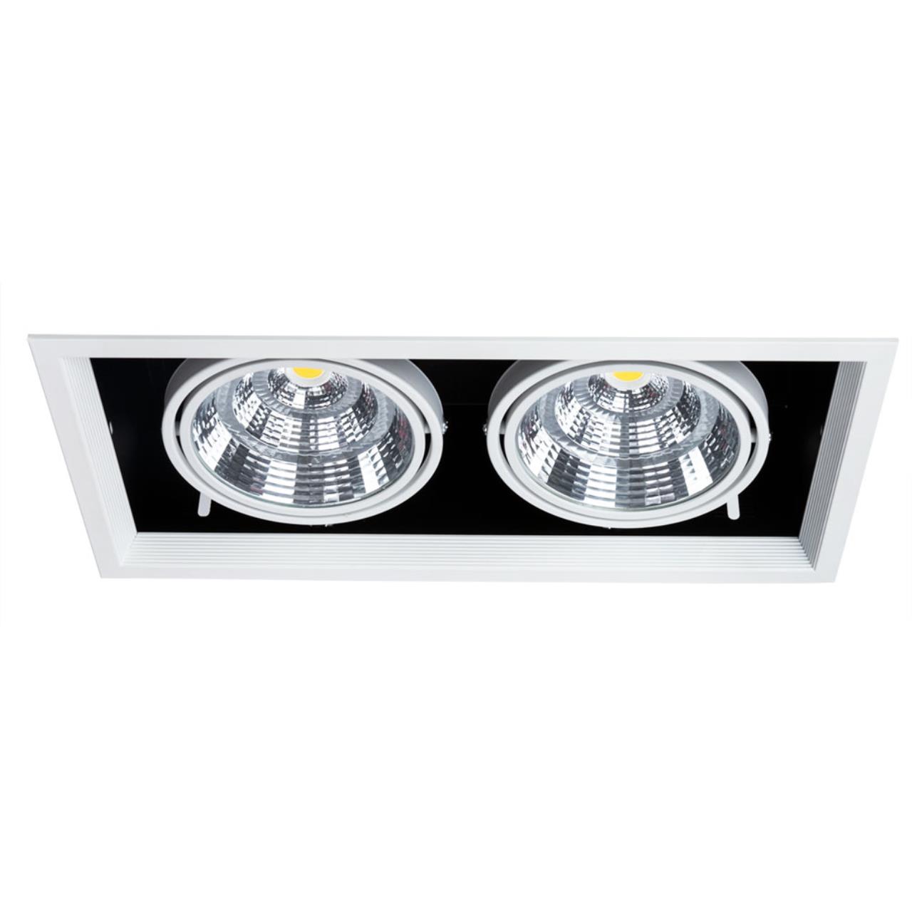 картинка Встраиваемый светодиодный светильник Arte Lamp Merga A8450PL-2WH магазин pro-decor.kz являющийся официальным дистрибьютором в Казахстане картинка Встраиваемый светодиодный светильник Arte Lamp Merga A8450PL-2WH от магазина pro-decor.kz