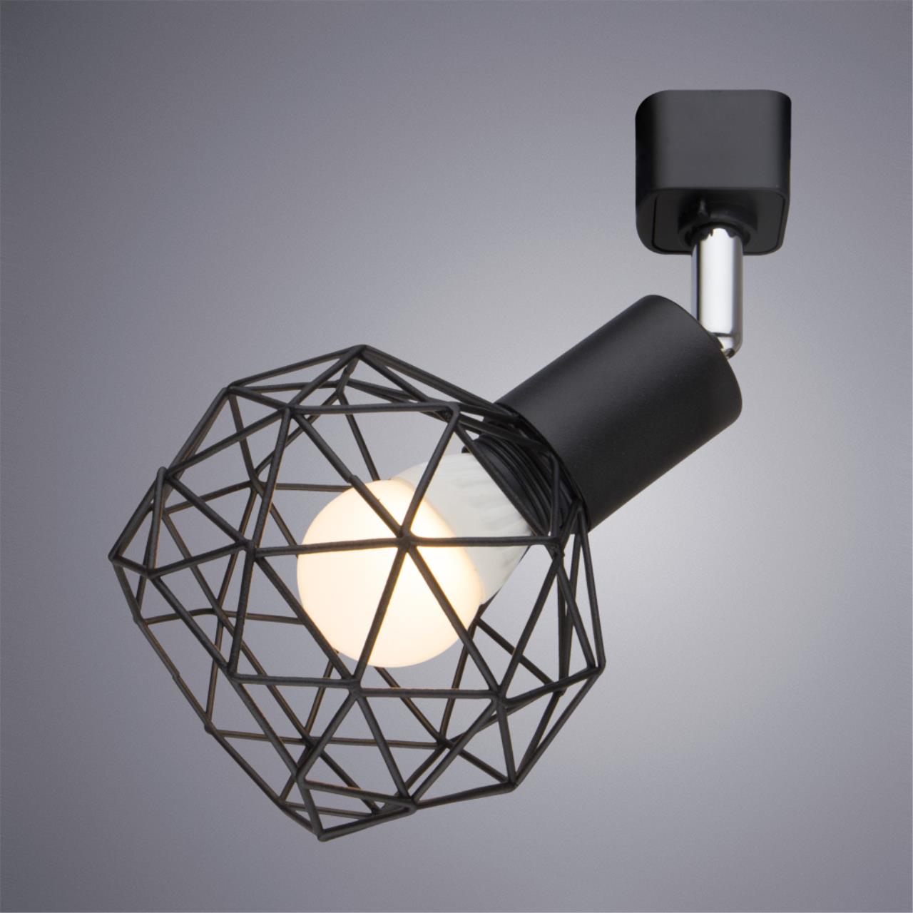 картинка Трековый светильник Arte Lamp A6141PL-1BK от магазина pro-decor.kz