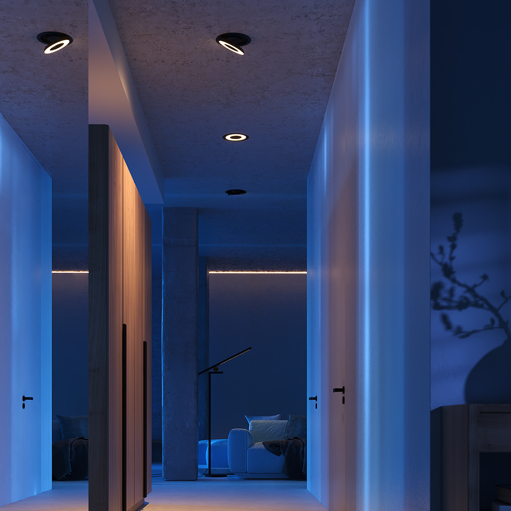 картинка Встраиваемый светильник Technical DL102-12W3K-B от магазина pro-decor.kz