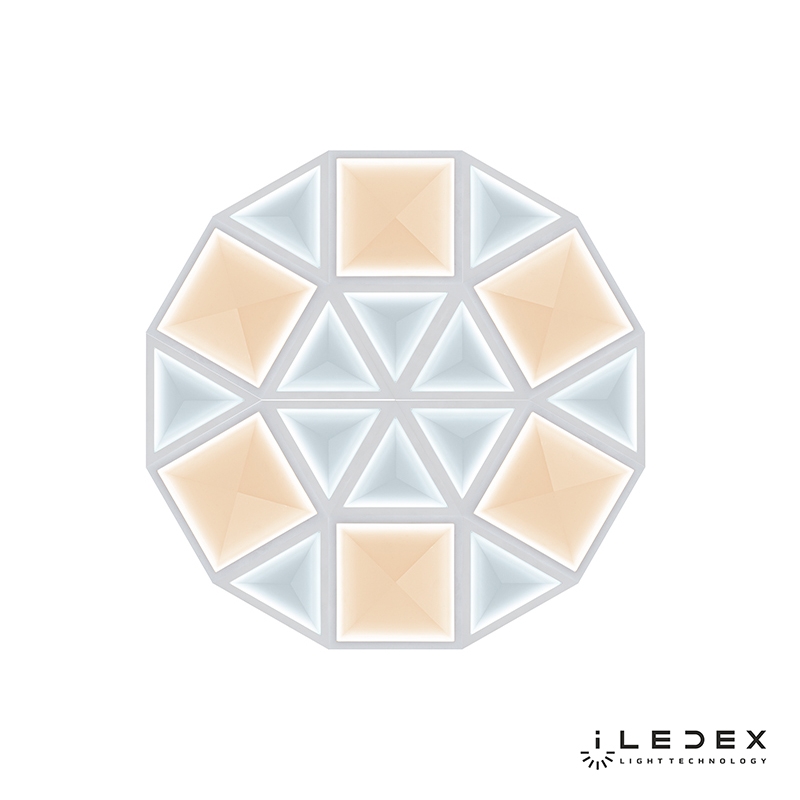 картинка Настенно-потолочный светодиодный светильник iLedex CReator X070112 WH-6000K магазин pro-decor.kz являющийся официальным дистрибьютором в Казахстане картинка Настенно-потолочный светодиодный светильник iLedex CReator X070112 WH-6000K от магазина pro-decor.kz