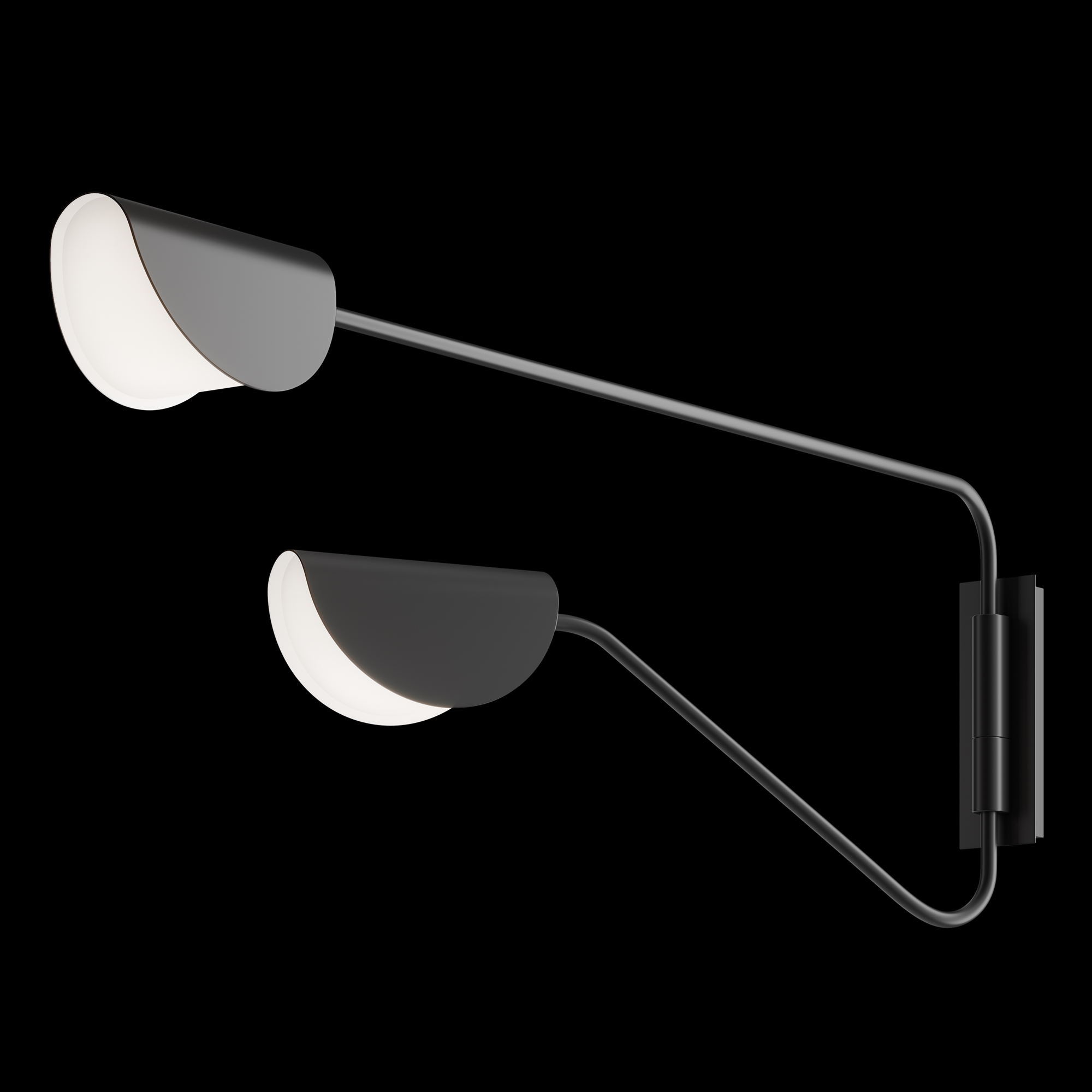 картинка Настенный светильник (бра) Maytoni MOD126WL-02B от магазина pro-decor.kz