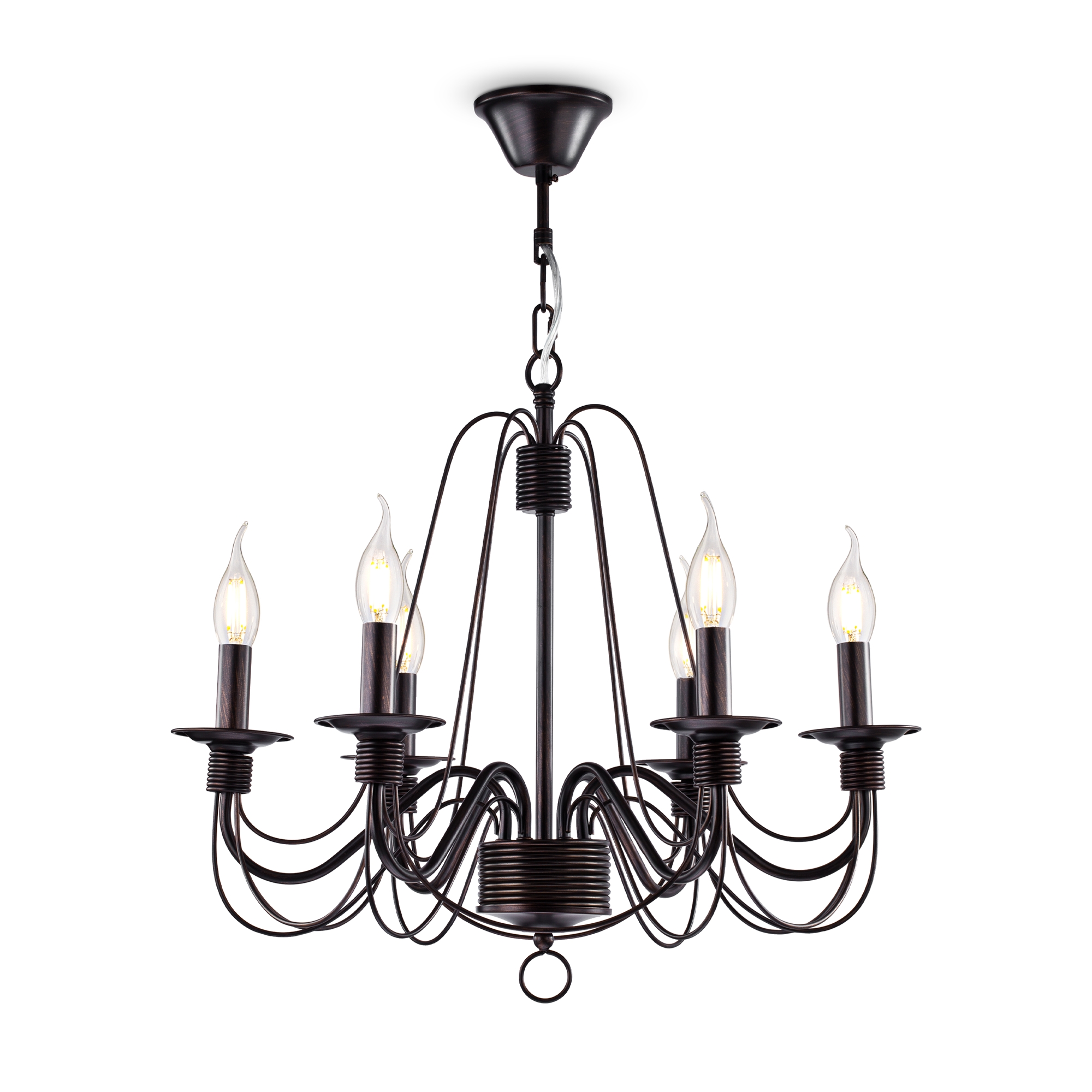 картинка Подвесная люстра Freya Velia FR2046-PL-06-BR магазин pro-decor.kz являющийся официальным дистрибьютором в Казахстане картинка Подвесная люстра Freya Velia FR2046-PL-06-BR от магазина pro-decor.kz