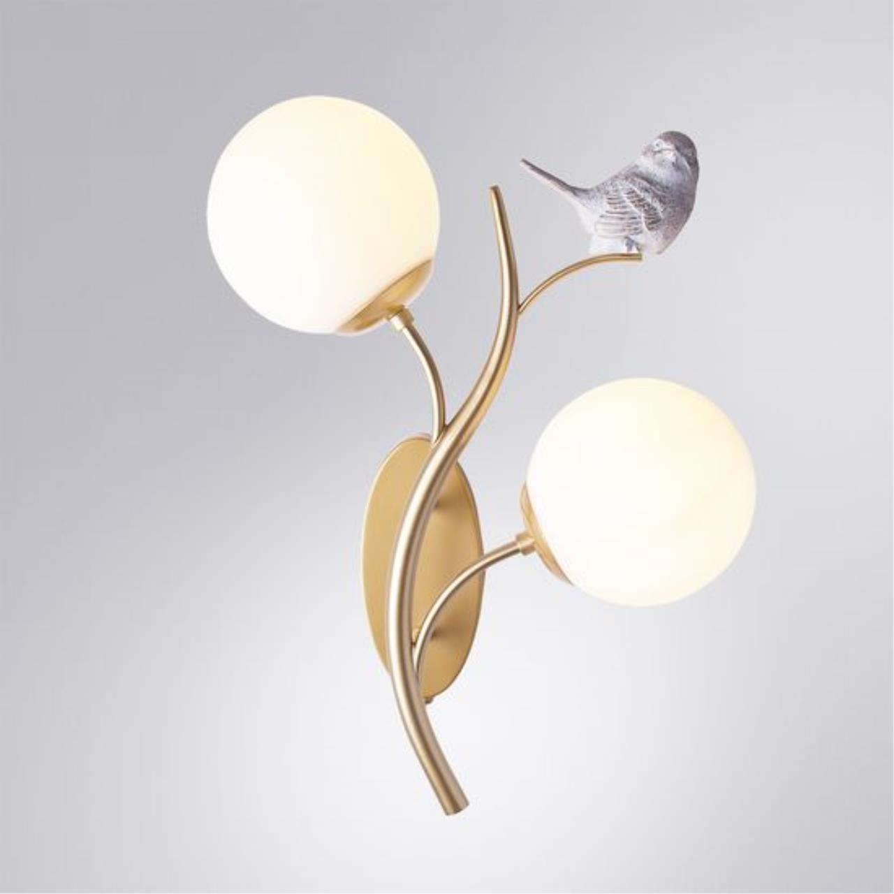 картинка Настенный светильник CAMOMILLA Arte Lamp A9712AP-2SG от магазина pro-decor.kz