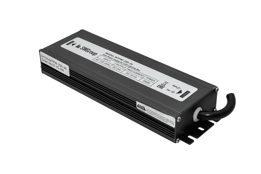 картинка MINI Al Блок питания TPW, 250 W Влагозащитный, 24 V от магазина pro-decor.kz