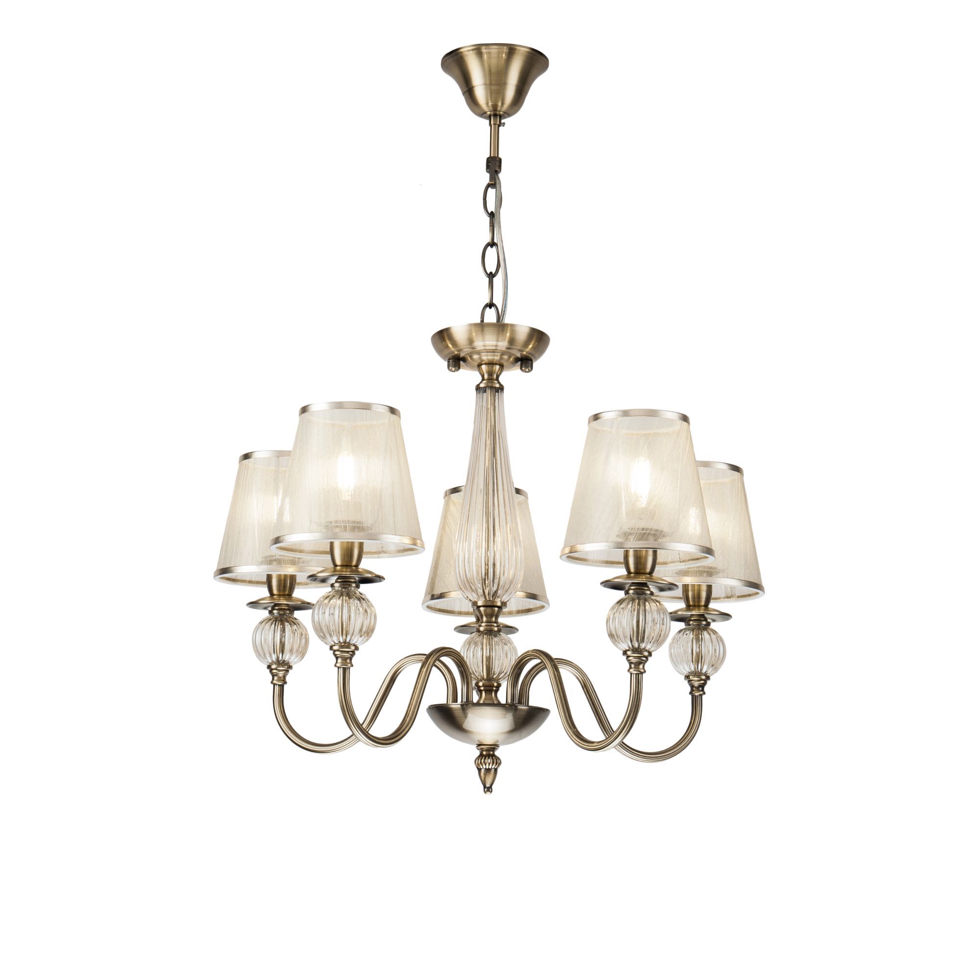 картинка Подвесная люстра Freya Inessa FR2685PL-05BZ от магазина pro-decor.kz