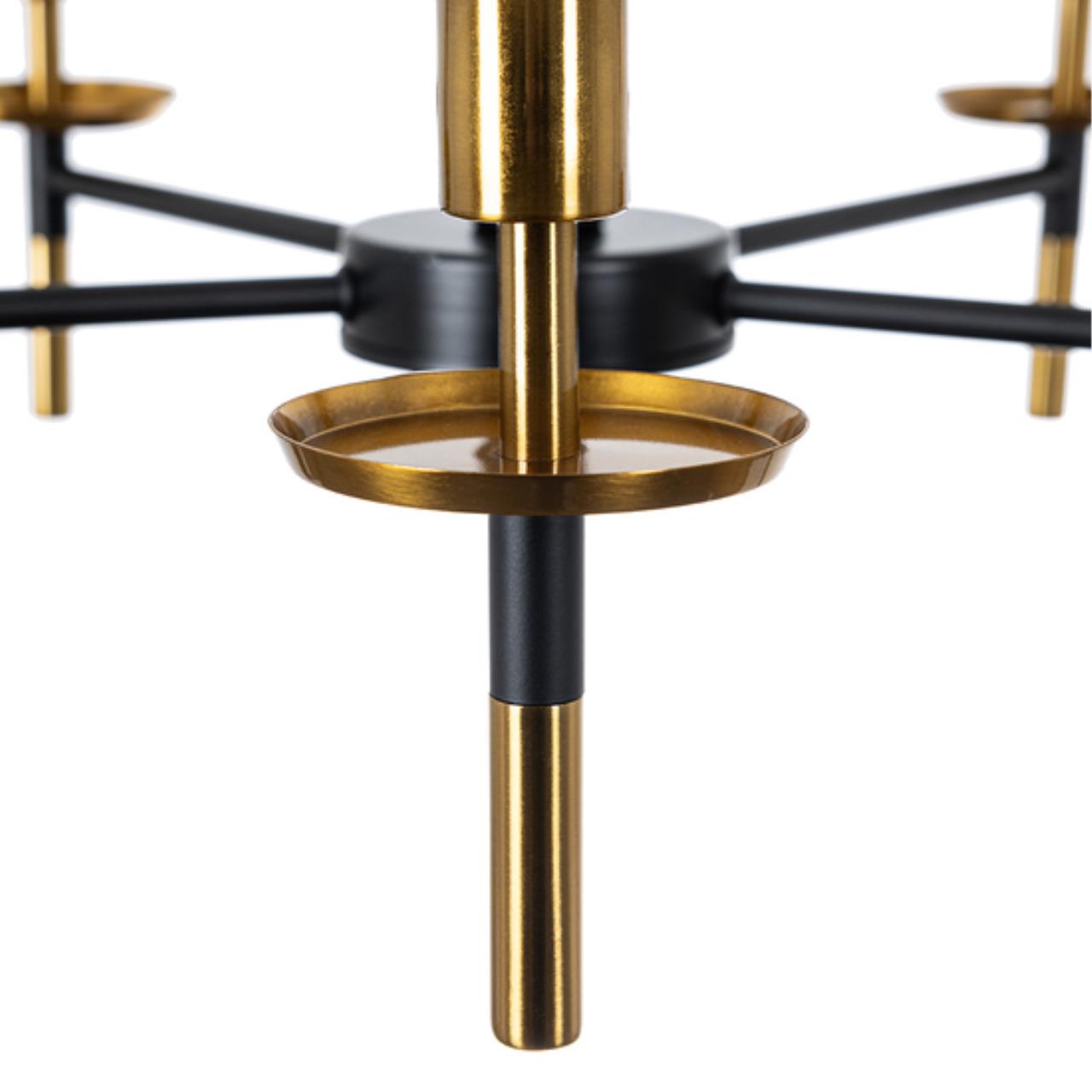 картинка Подвесная люстра Arte Lamp RICCARDO A4075LM-5BK от магазина pro-decor.kz