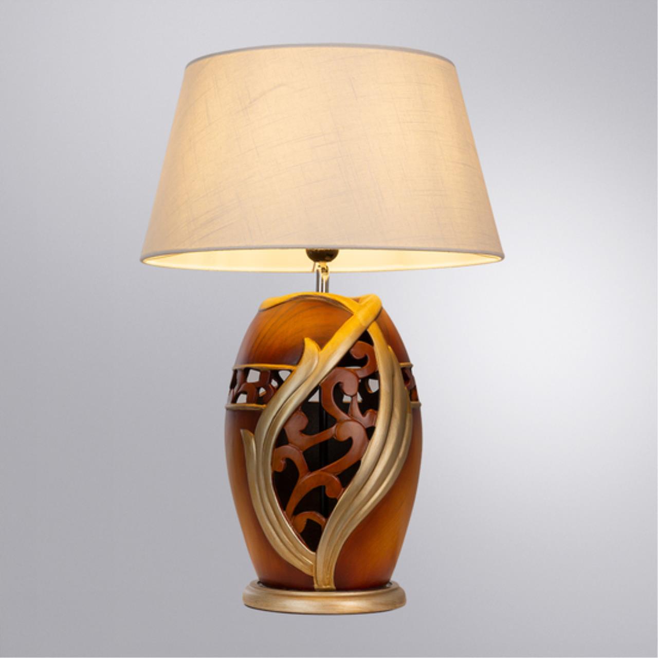 картинка Настольный светильник Arte Lamp RUBY A4064LT-1BR магазин pro-decor.kz являющийся официальным дистрибьютором в Казахстане картинка Настольный светильник Arte Lamp RUBY A4064LT-1BR от магазина pro-decor.kz