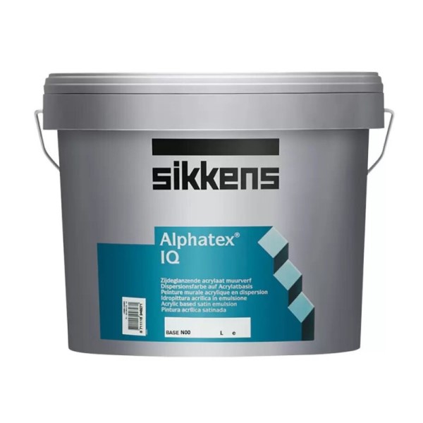 Купить Краска Sikkens Alphatex IQ п/мат N00 4,65л Краска Sikkens Alphatex IQ п/мат N00 4,65л