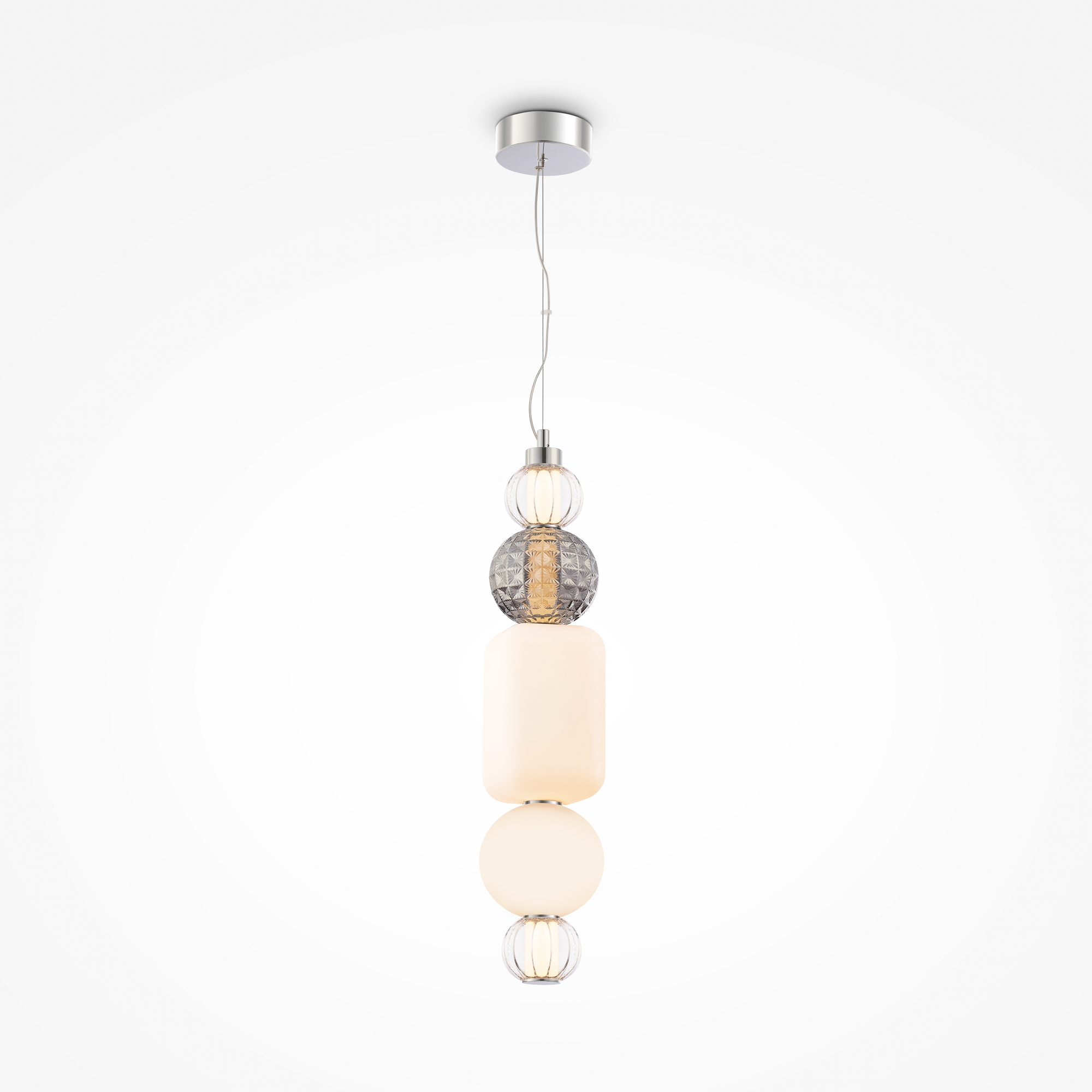 картинка Подвесной светодиодный светильник Maytoni Collar P069PL-L35CH3K от магазина pro-decor.kz