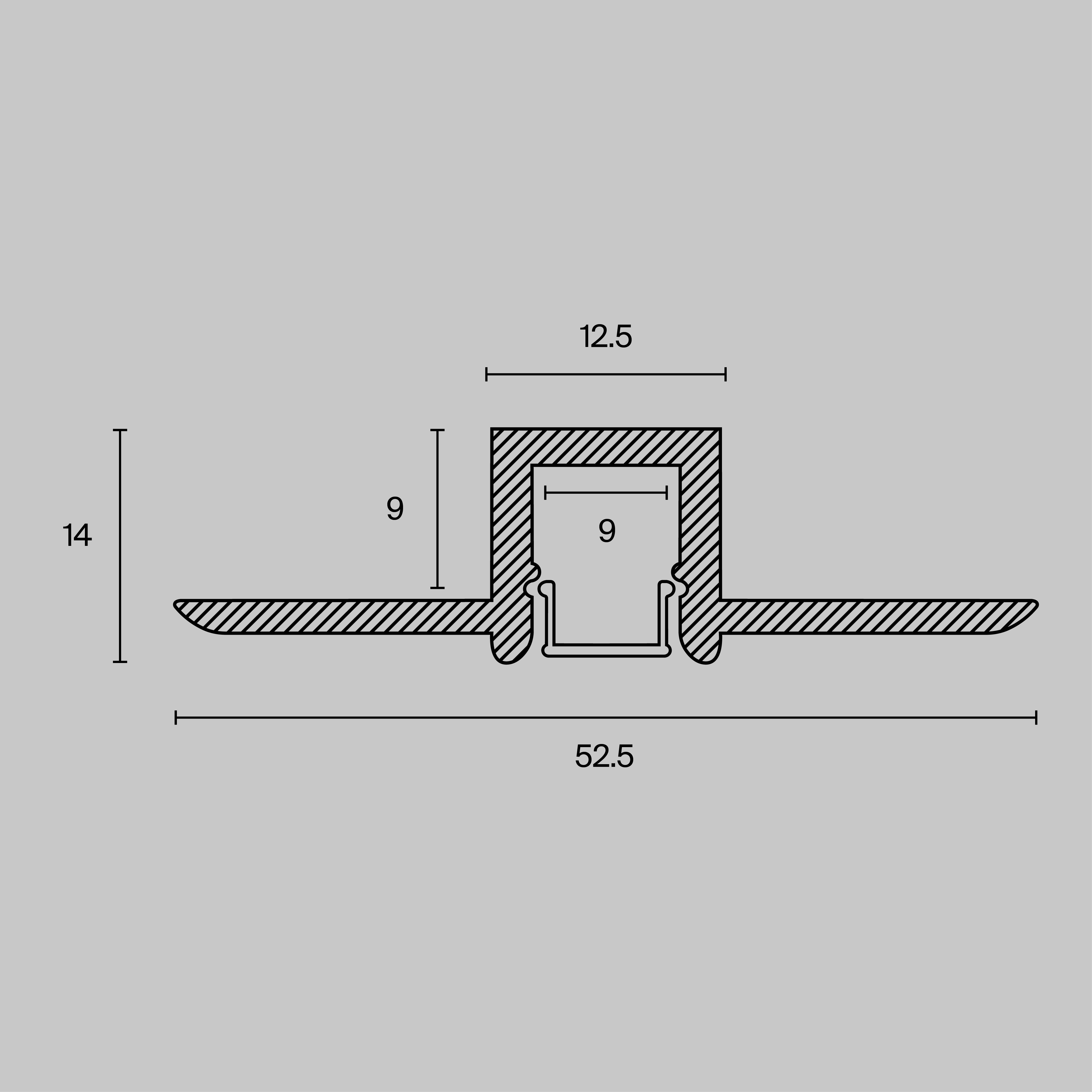 картинка Комплектующие к светодиодной ленте Led Strip ALM-5313A-S-2M магазин pro-decor.kz являющийся официальным дистрибьютором в Казахстане картинка Комплектующие к светодиодной ленте Led Strip ALM-5313A-S-2M от магазина pro-decor.kz