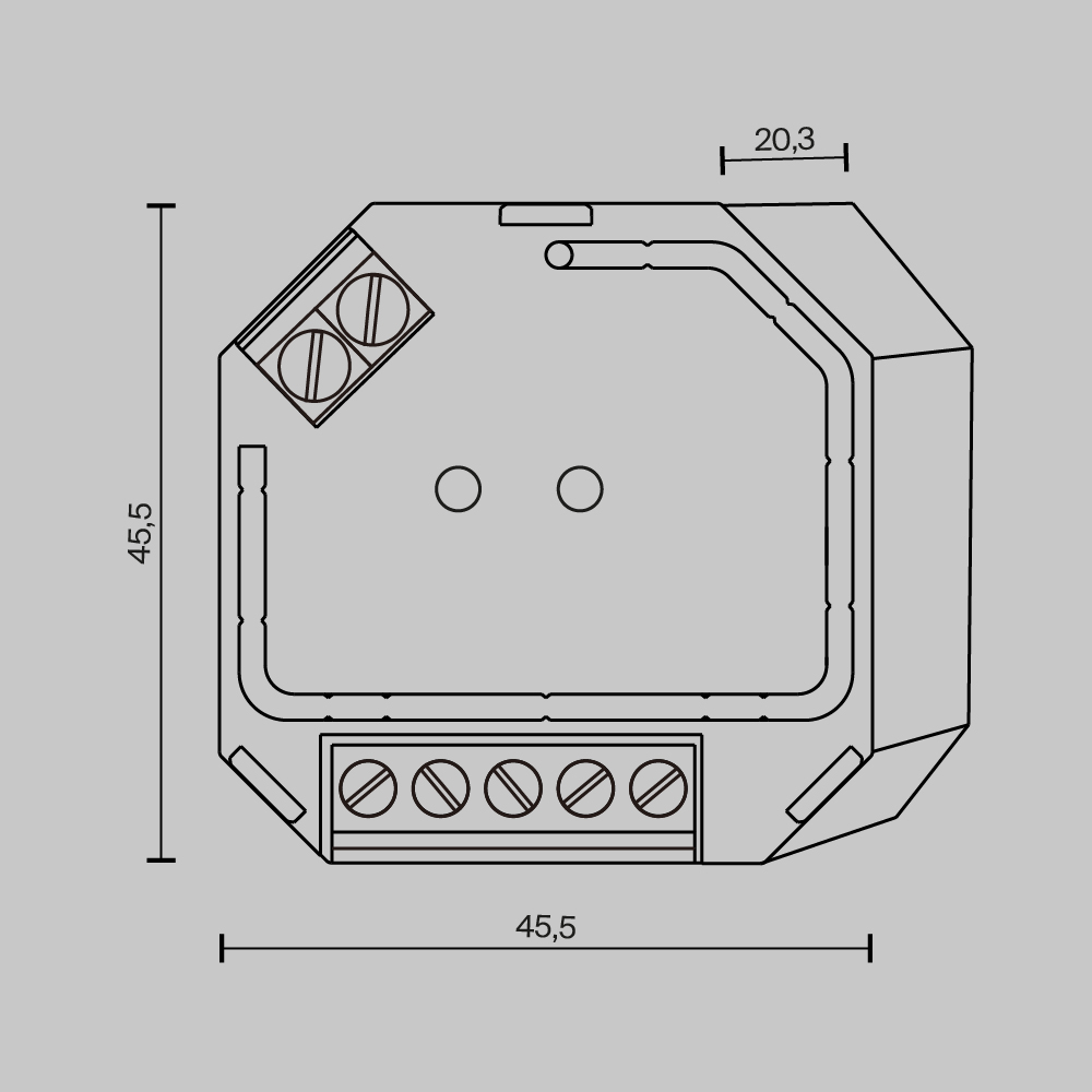 картинка Диммер Lighting control 721019 от магазина pro-decor.kz