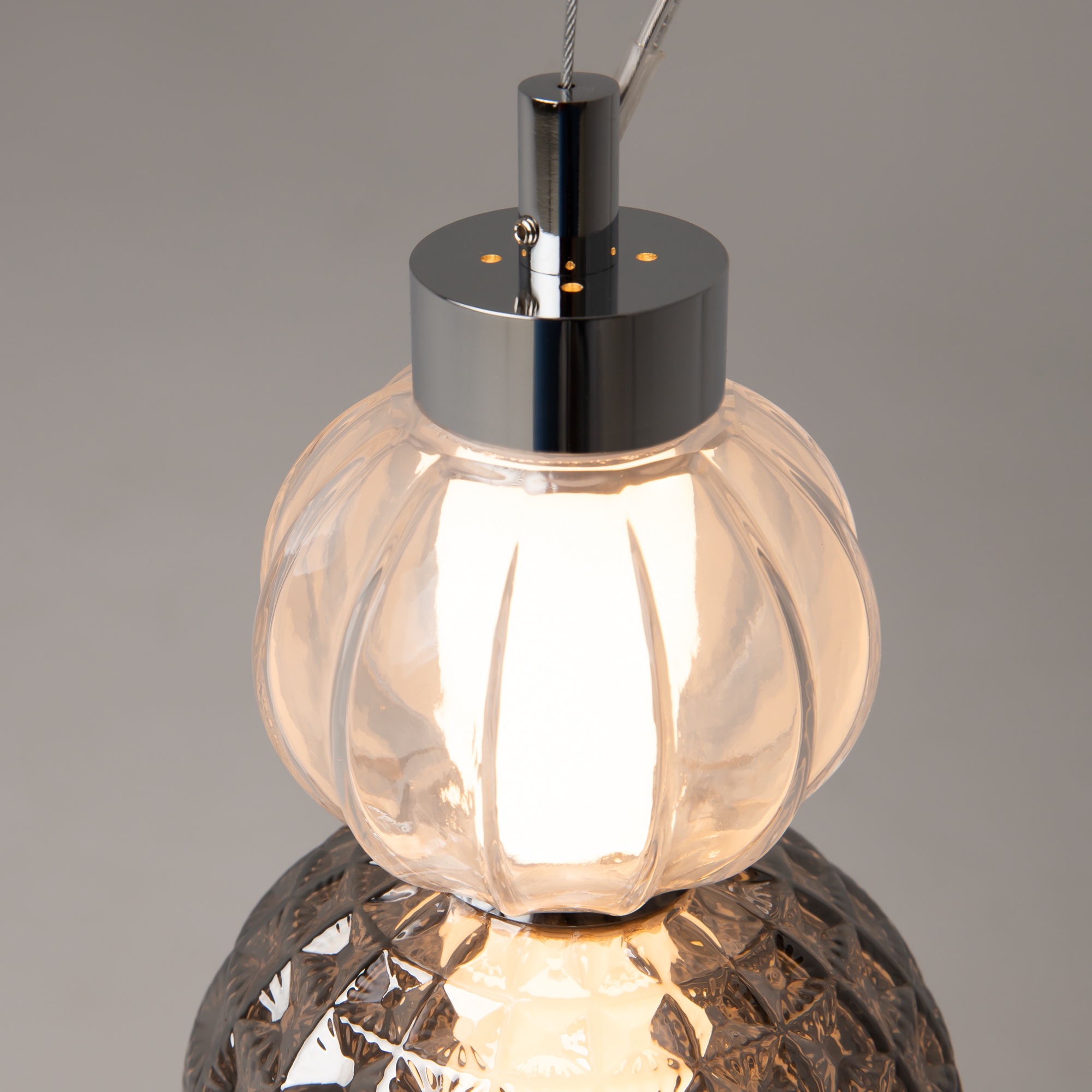 картинка Подвесной светодиодный светильник Maytoni Collar P069PL-L16CH3K от магазина pro-decor.kz